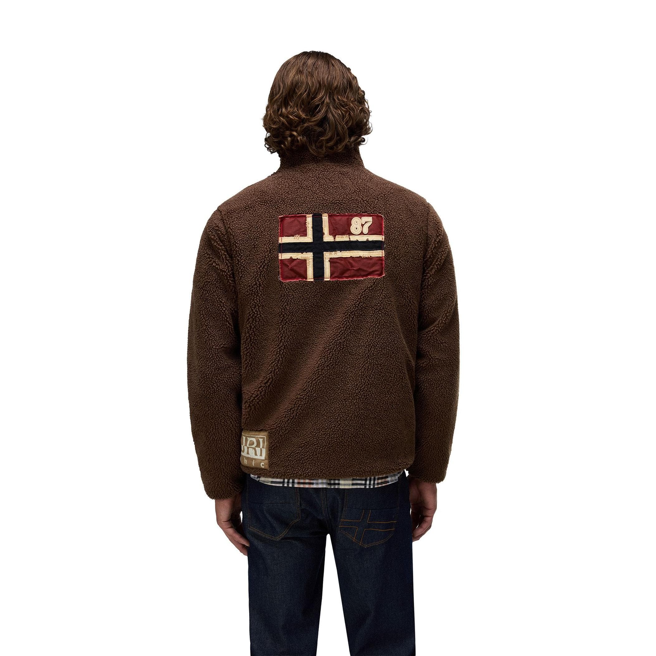 Napapijri Napapijri T-Archıve Fleece Fz Erkek Ceket Kahve - 2