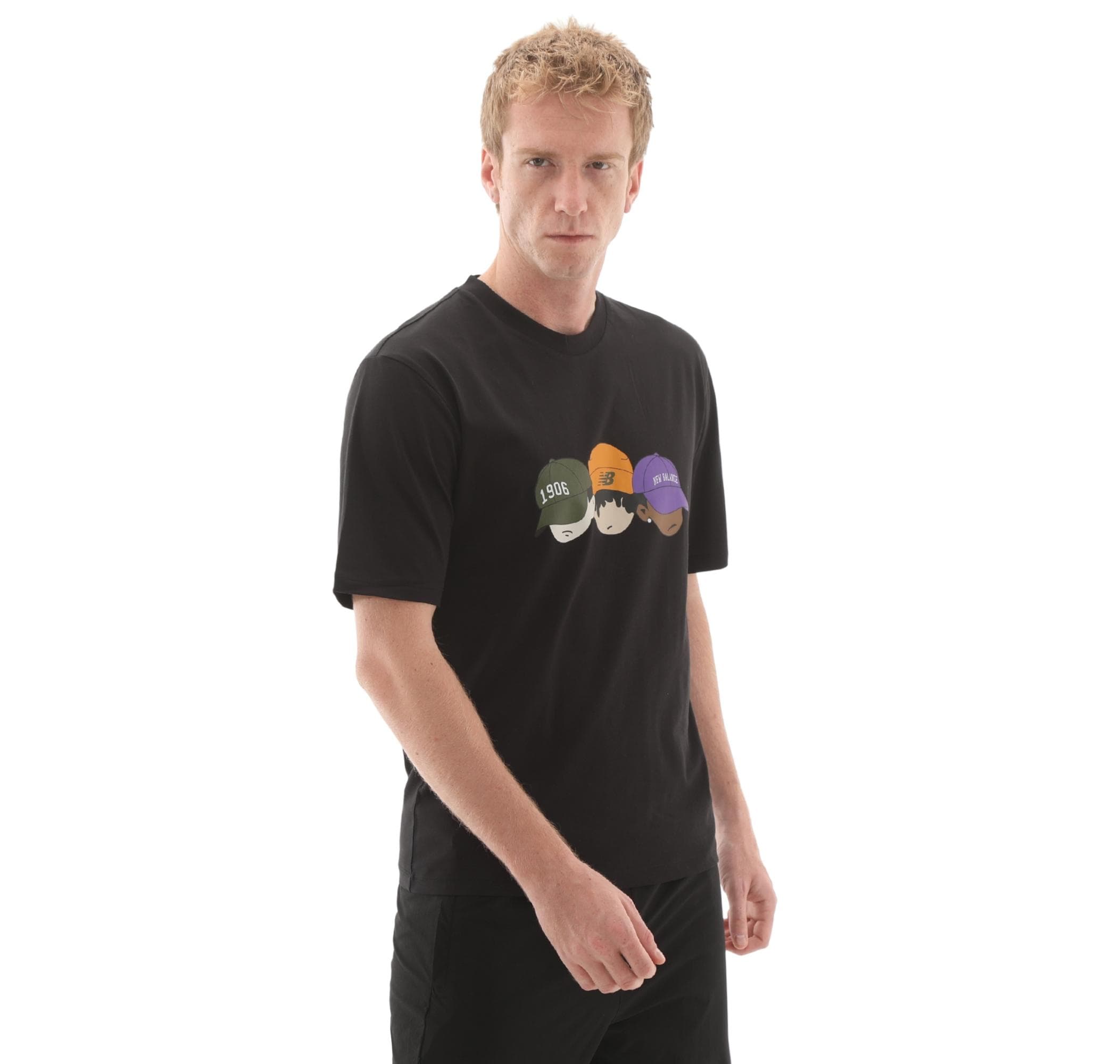 New Balance New Balance Mnt3505 Erkek T-Shirt Siyah - 2