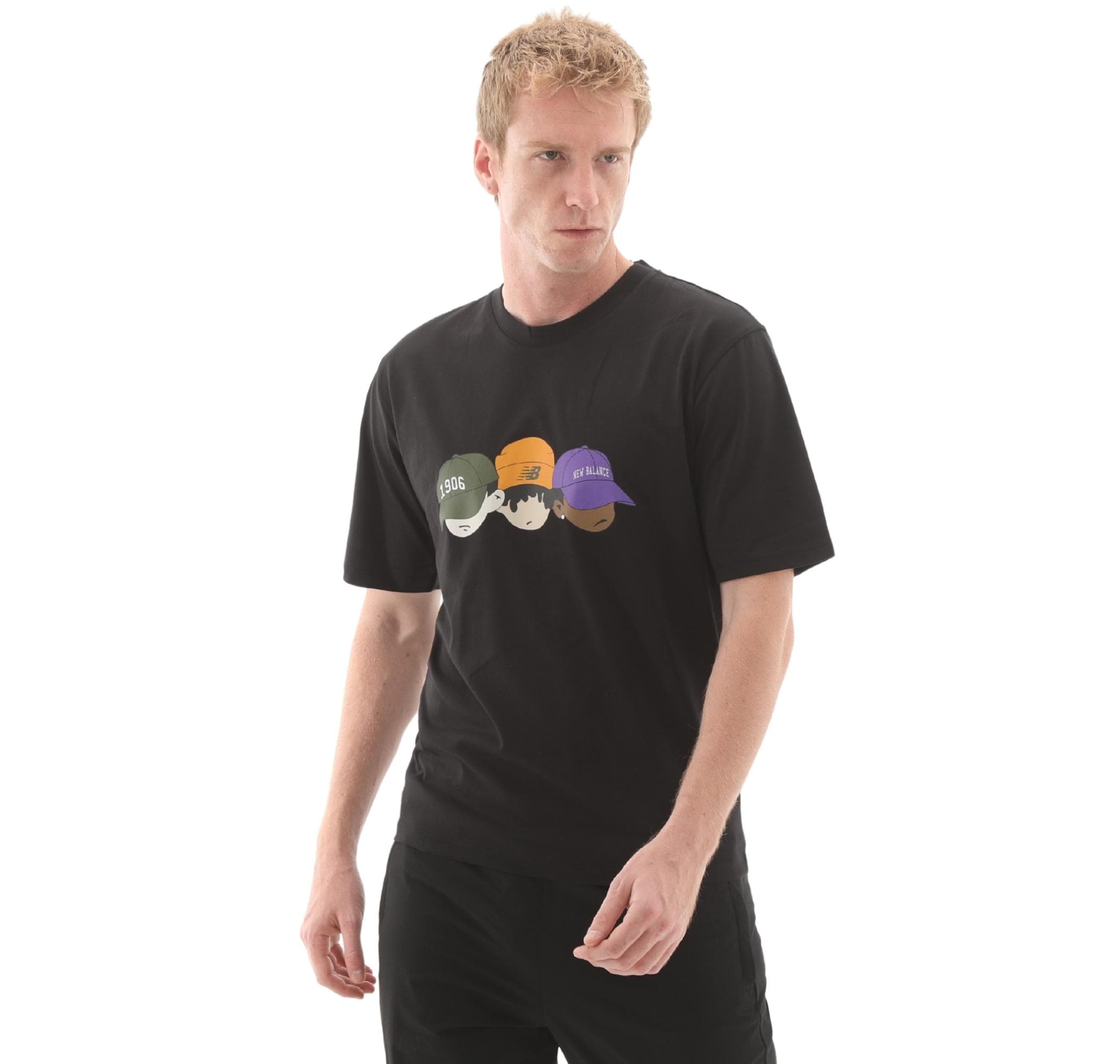 New Balance New Balance Mnt3505 Erkek T-Shirt Siyah - 3