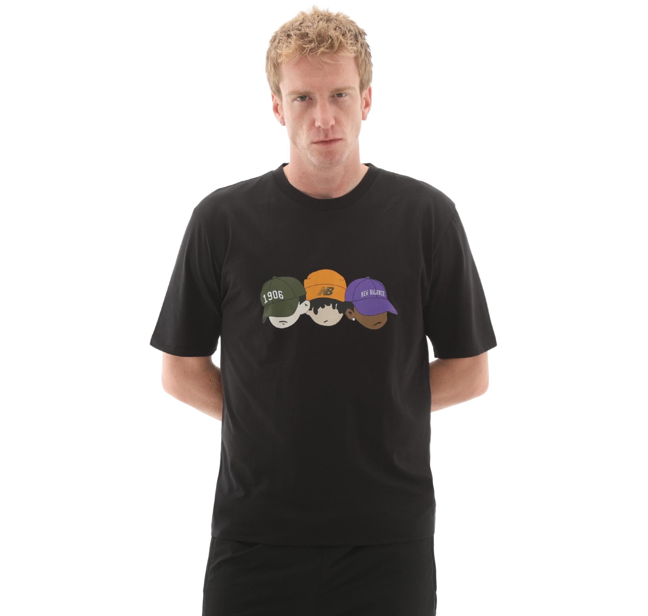 New Balance New Balance Mnt3505 Erkek T-Shirt Siyah - 4