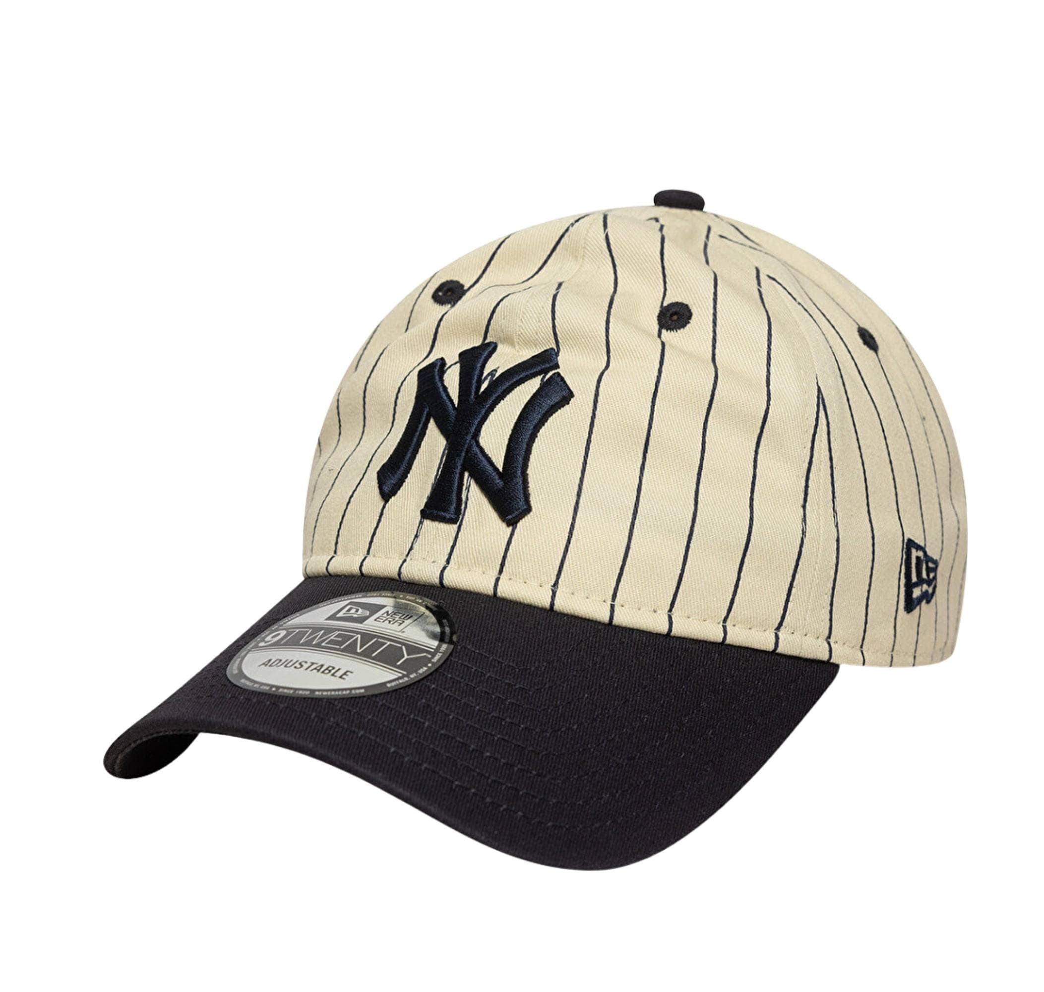 New Era New Era Pınstrıpe 9Twenty Neyyan  Nvy Şapka Bej - 2