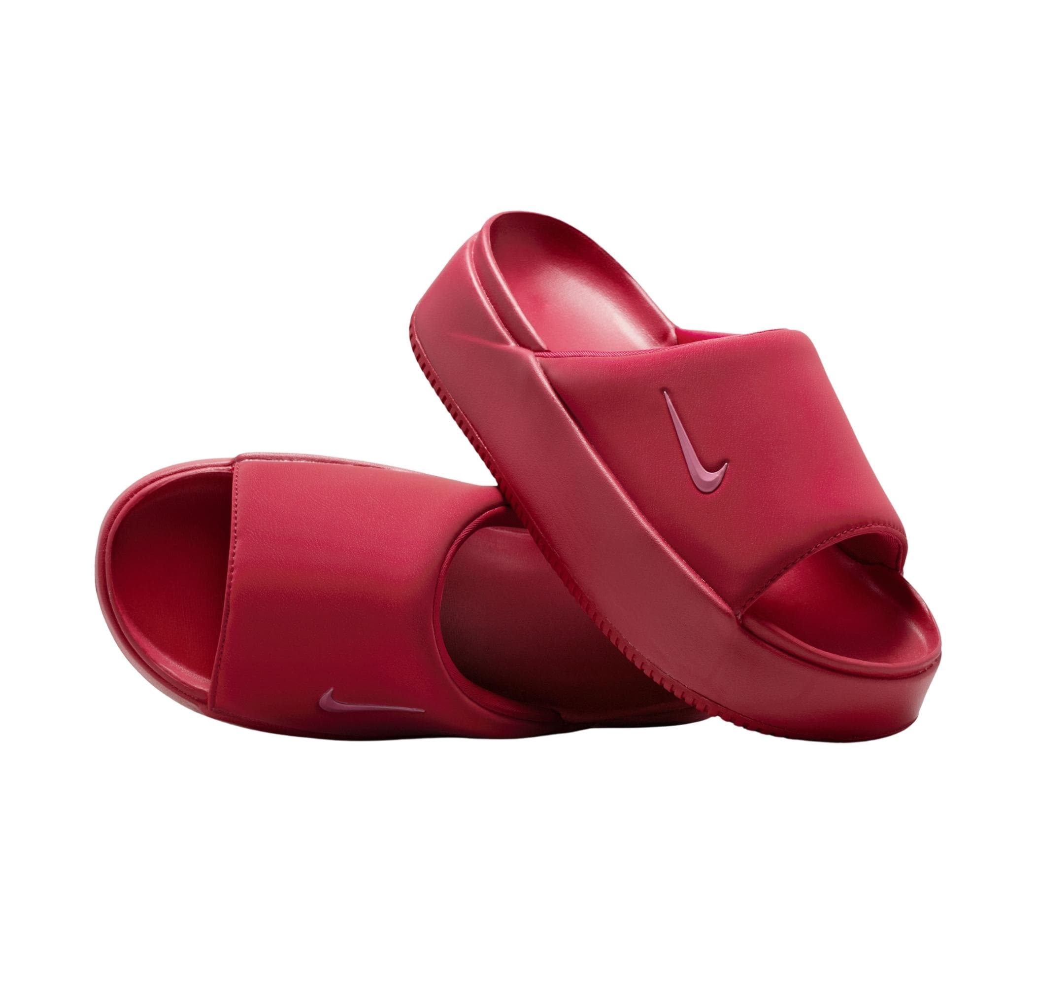 Nike Nike Calm Elevation Kadın Terlik Kırmızı - 2