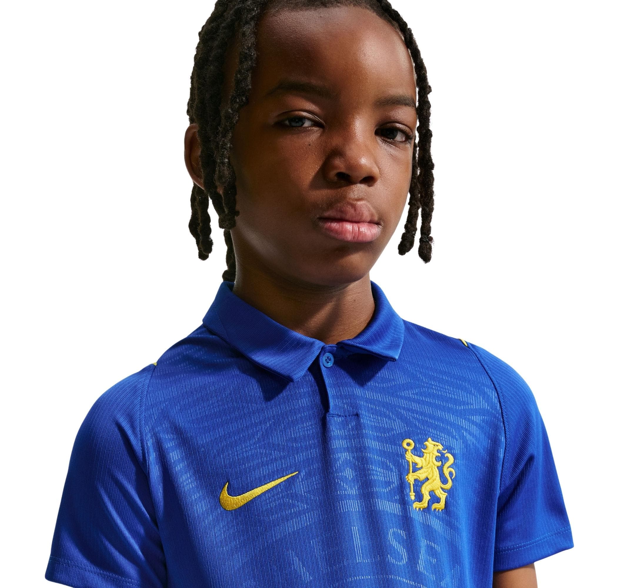 Nike Nike Chelsea Fc Stad Hm Çocuk T-Shirt Lacivert - 4