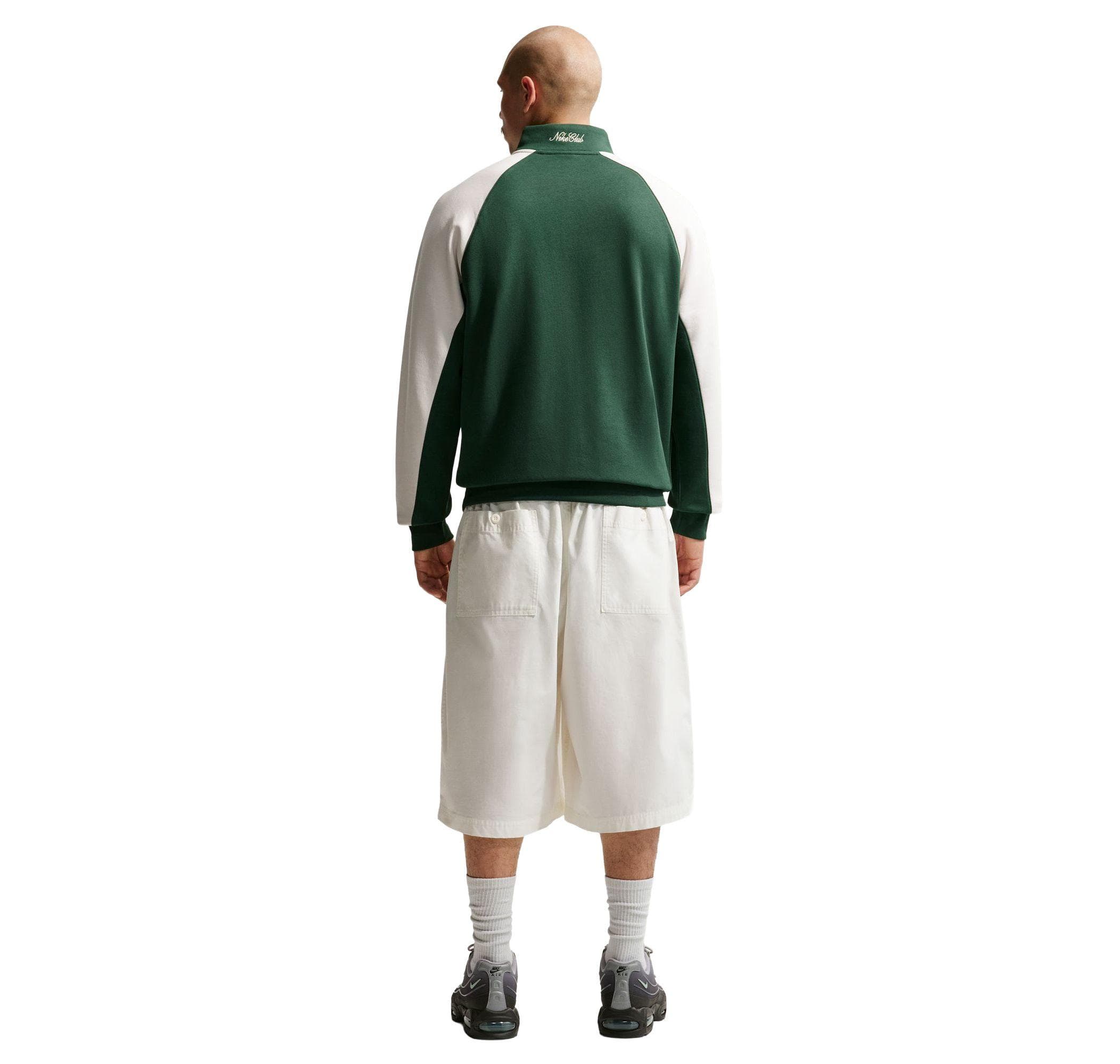 Nike Nike Club Erkek Sweatshirt Yeşil - 2