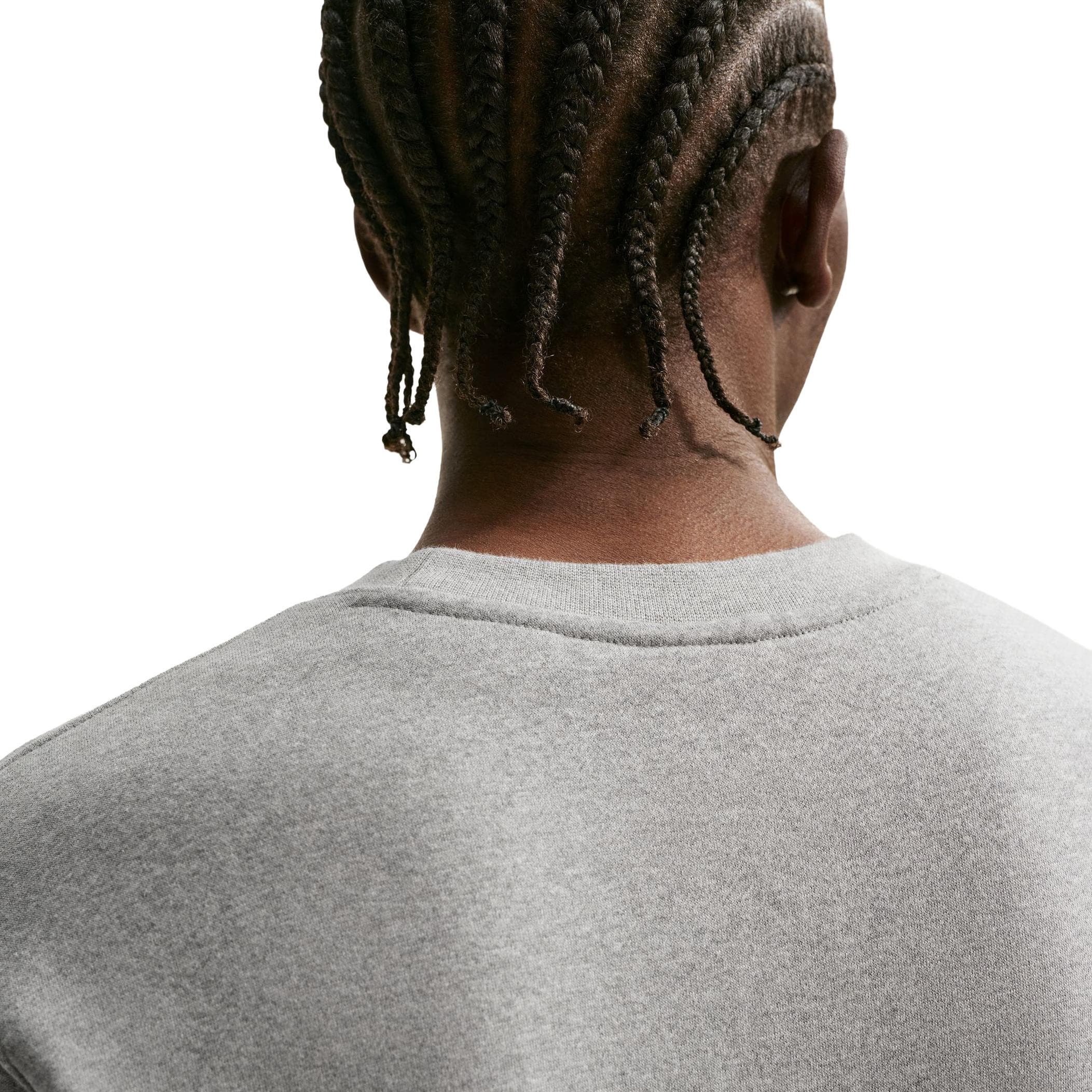 Nike Nike Club Erkek Sweatshirt Gri - 4