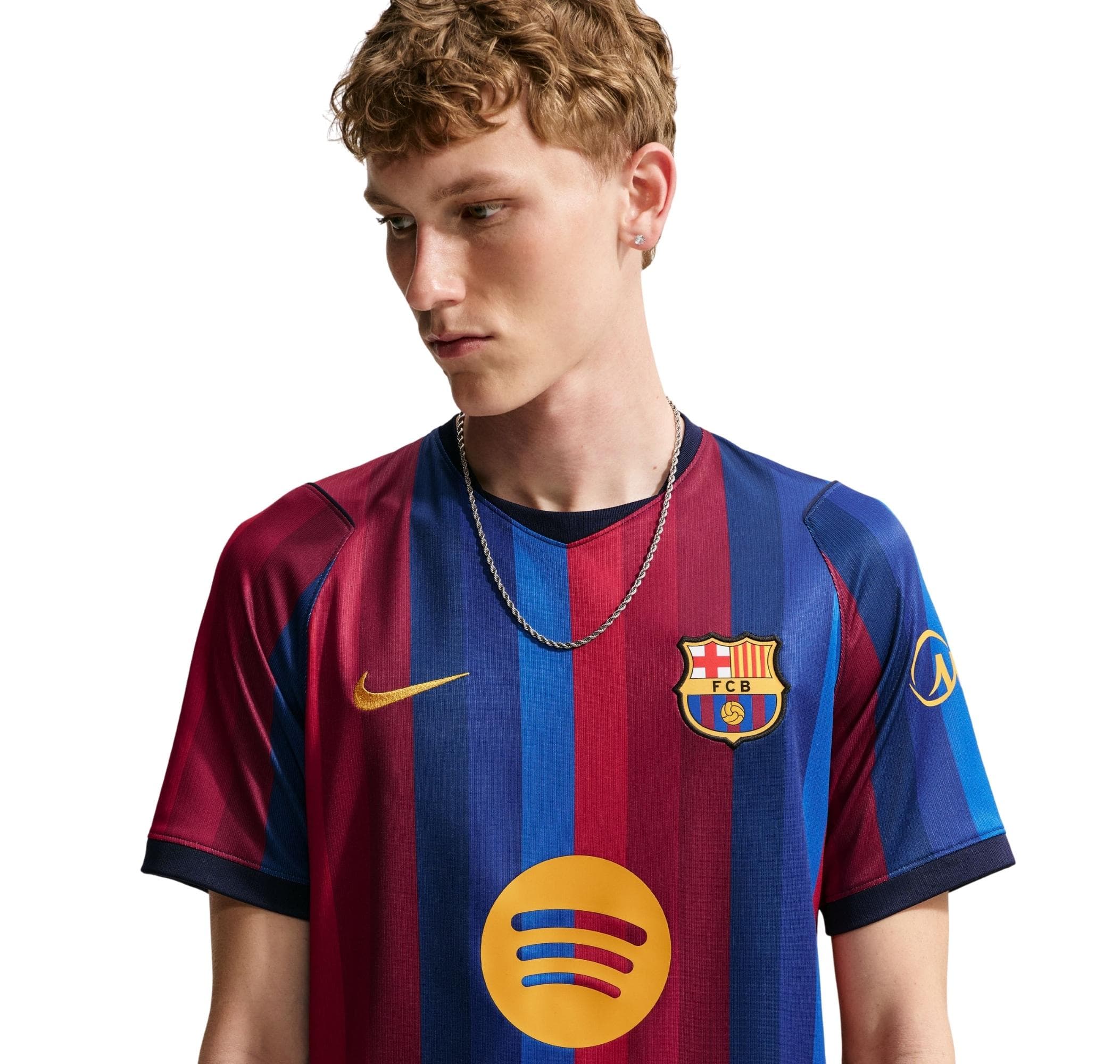Nike Nike Fc Barcelona 2026-27 İç Saha Erkek Forması Lacivert - 4