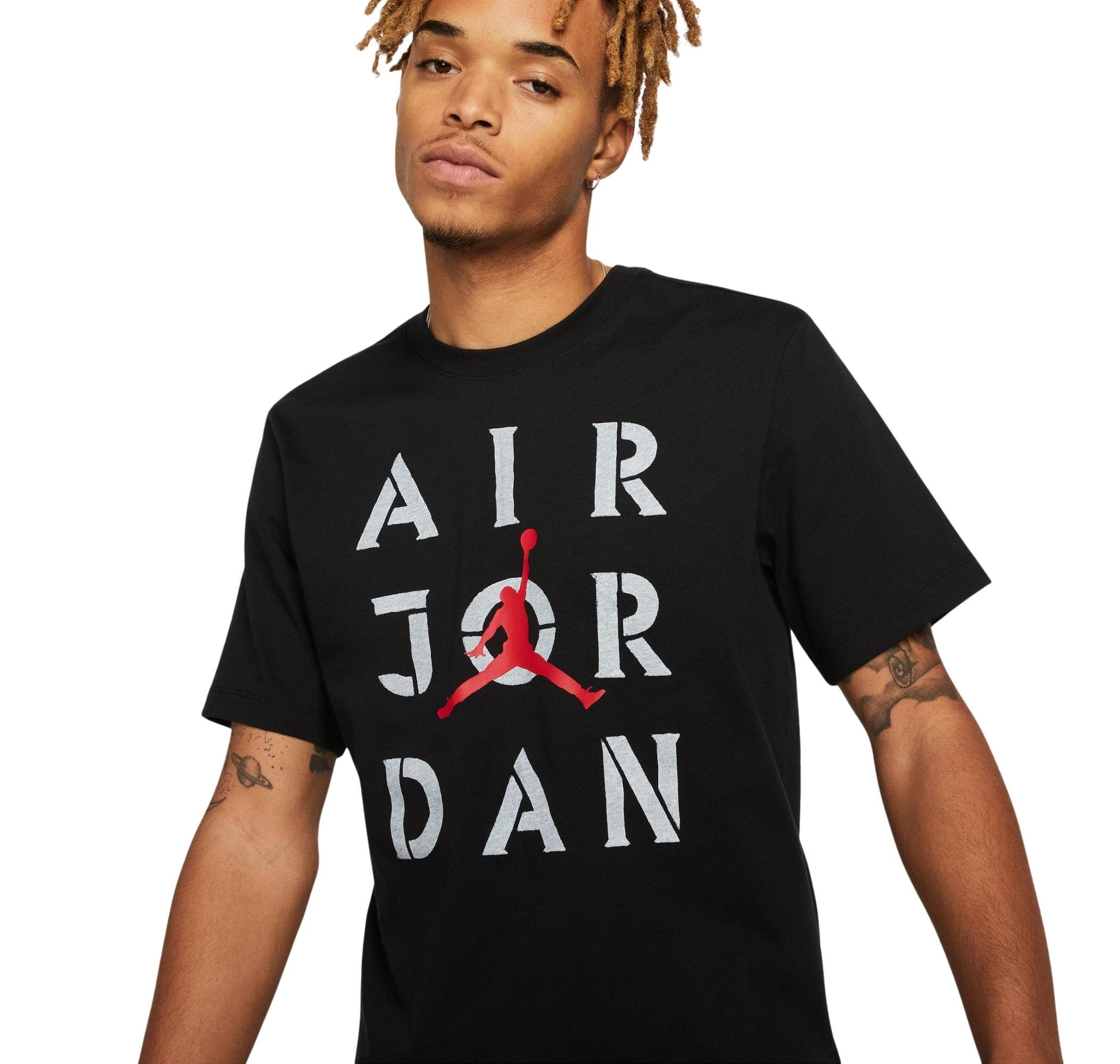 Jordan Nike Jordan Aj5 Erkek T-Shirt Siyah - 4