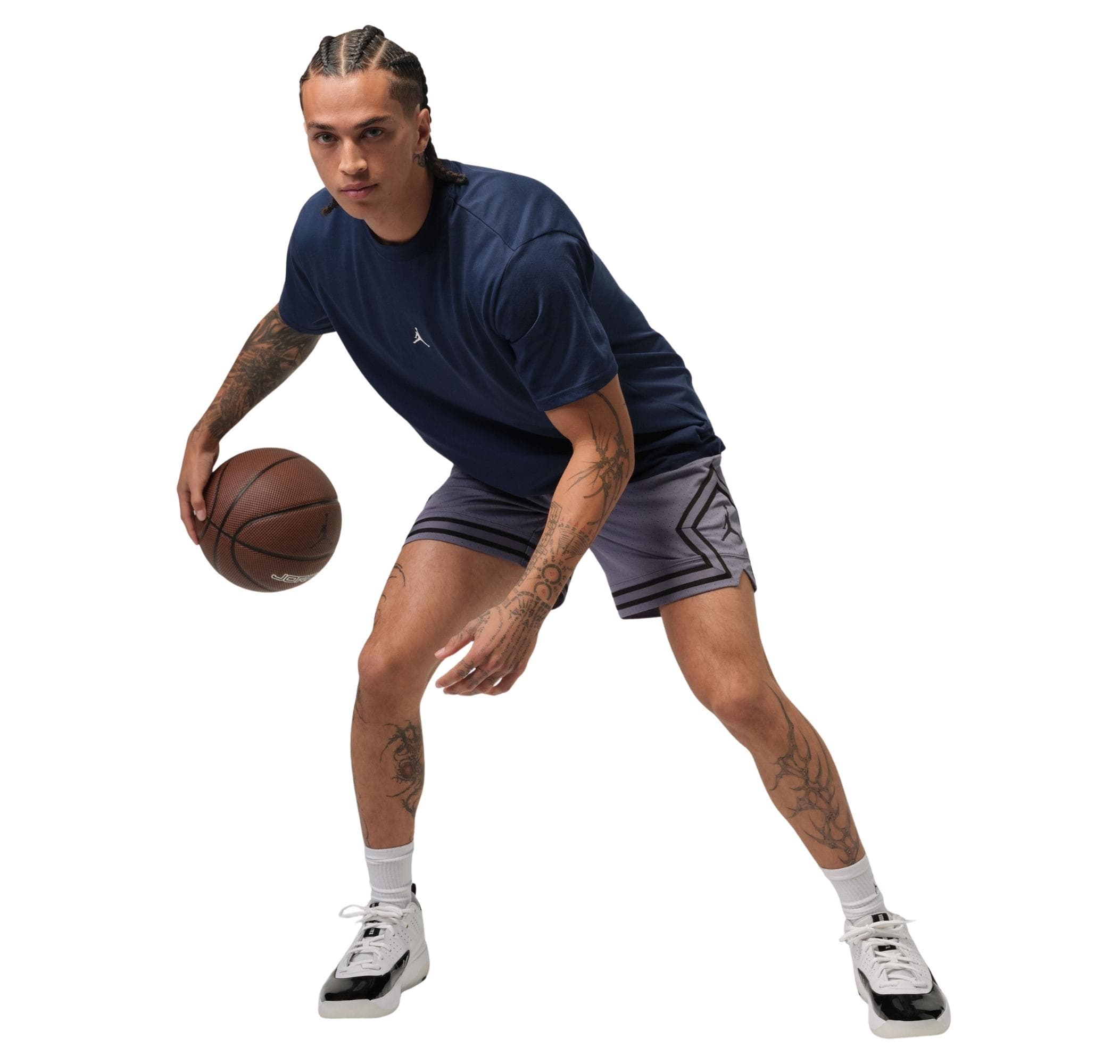 Jordan Nike Jordan Sport Erkek T-Shirt Lacivert - 4