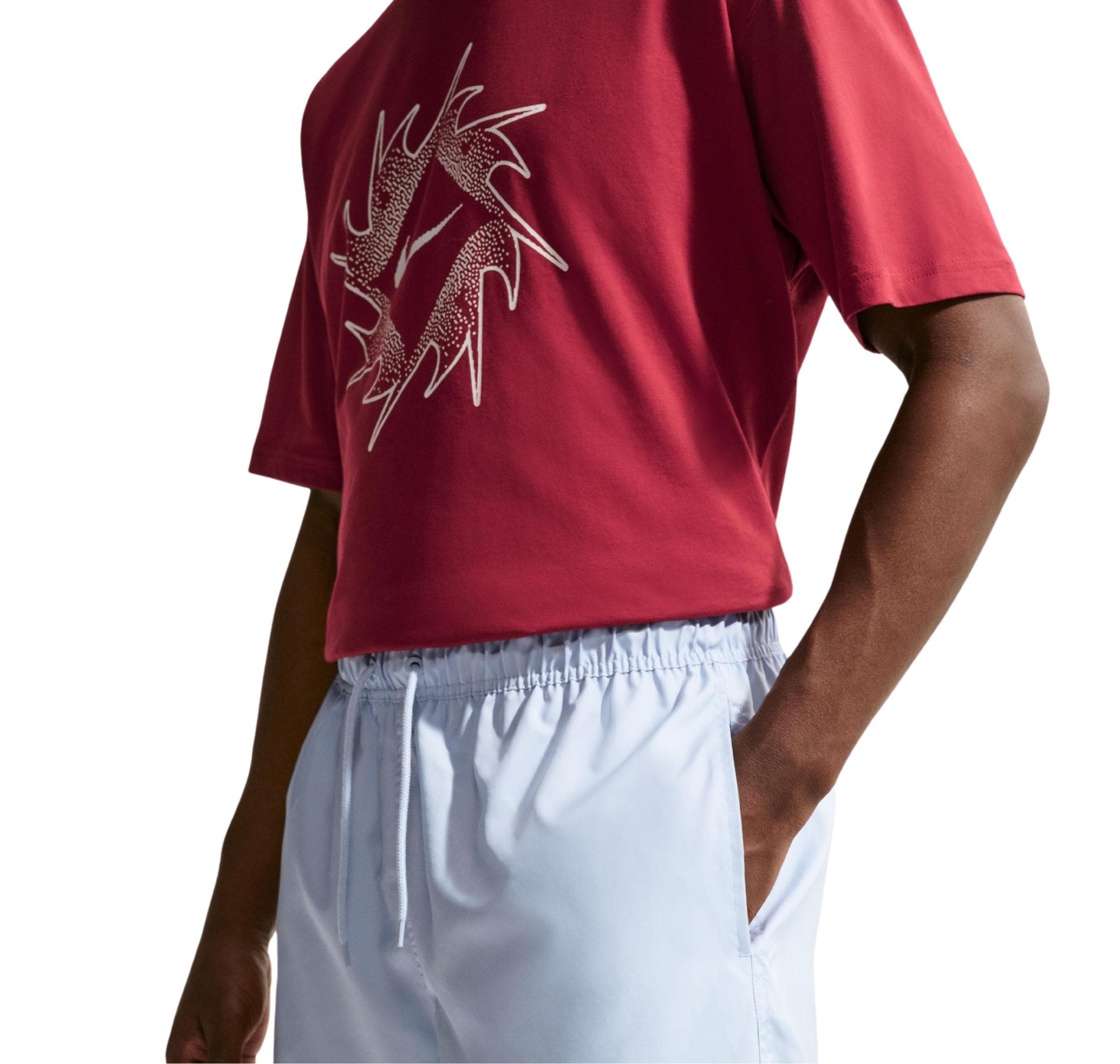 Nike Nike M Nk Club Flow Short Erkek Şort Ve Kapri Açık Mavi - 3