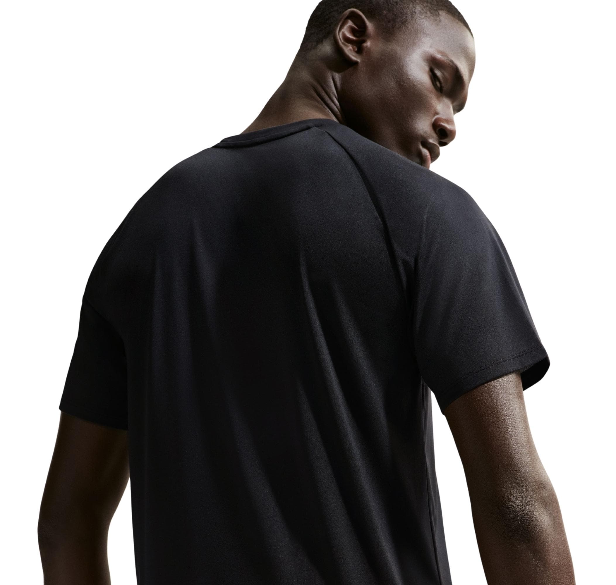 Nike Nike M Nk Dfadv Fly Strıde Ss Erkek T-Shirt Siyah - 5