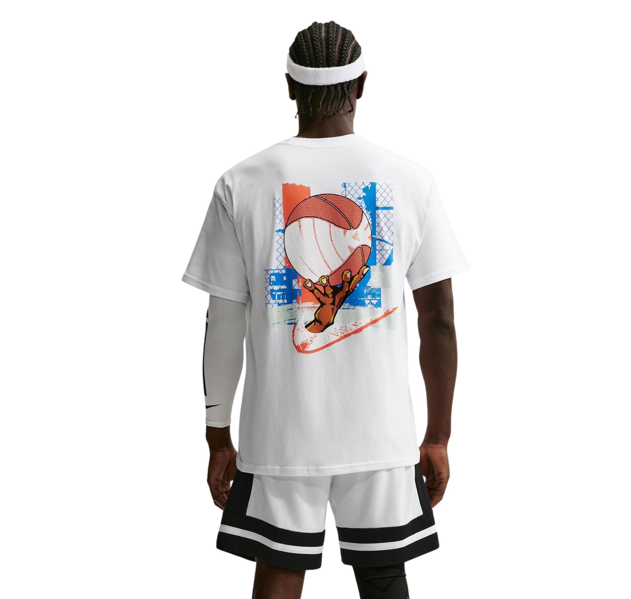 Nike Nike M Nk Tee Lse Asbury Hc Erkek T-Shirt Beyaz - 3