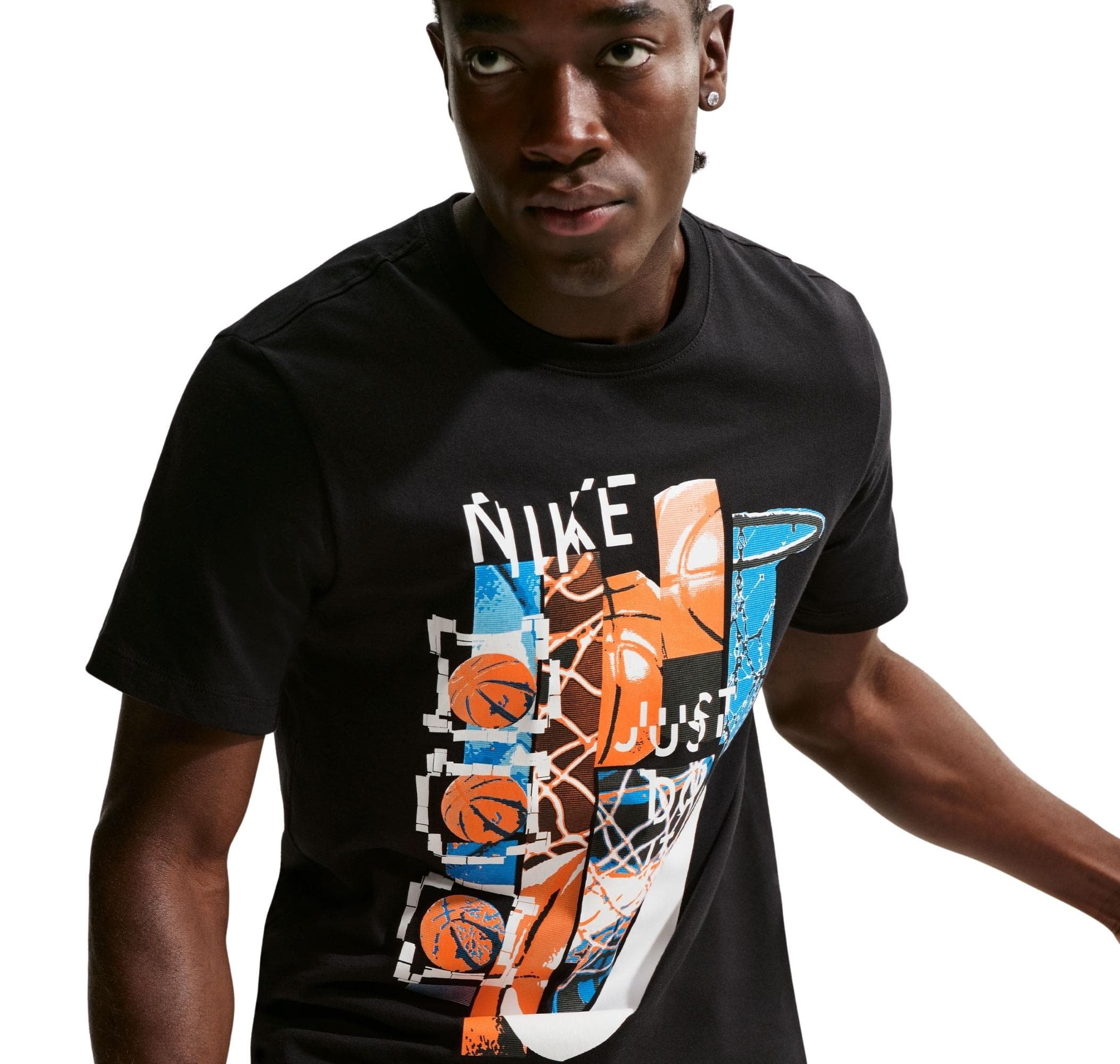 Nike Nike M Nk Tee Std Oc F2 Erkek T-Shirt Siyah - 2
