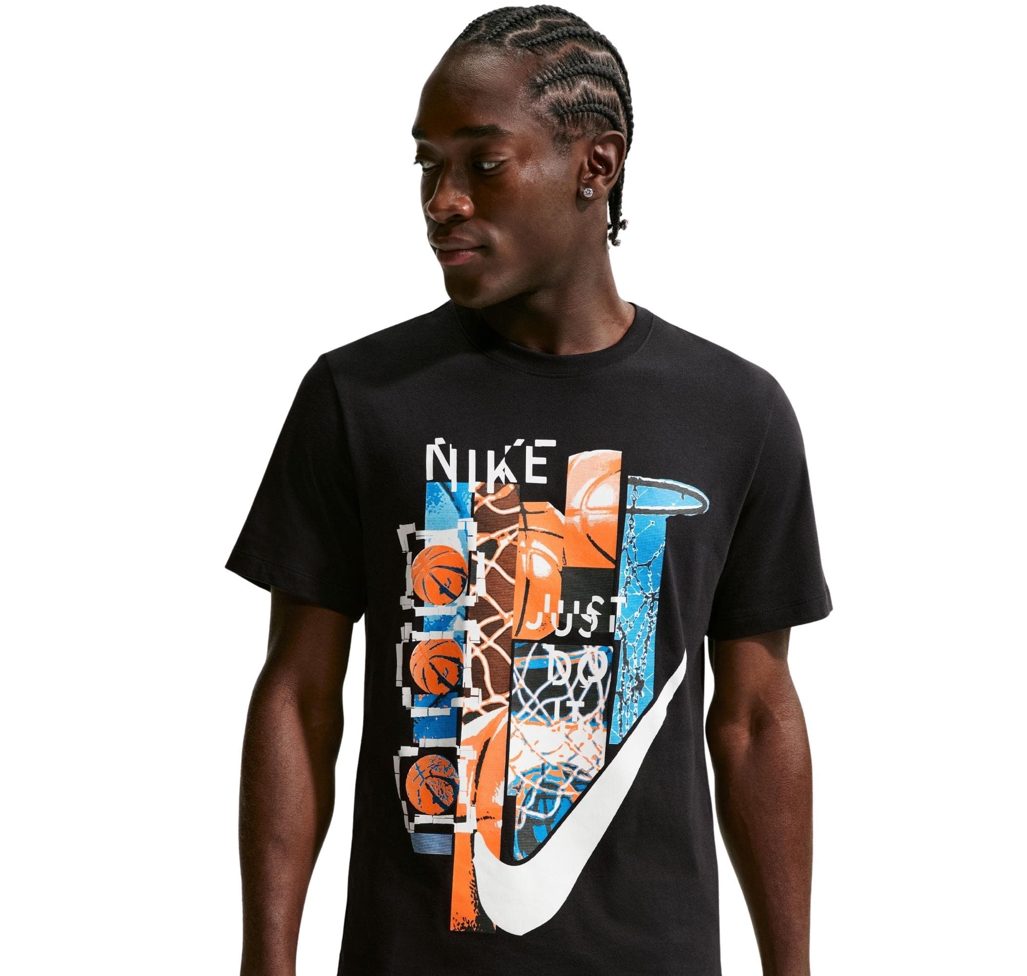 Nike Nike M Nk Tee Std Oc F2 Erkek T-Shirt Siyah - 4