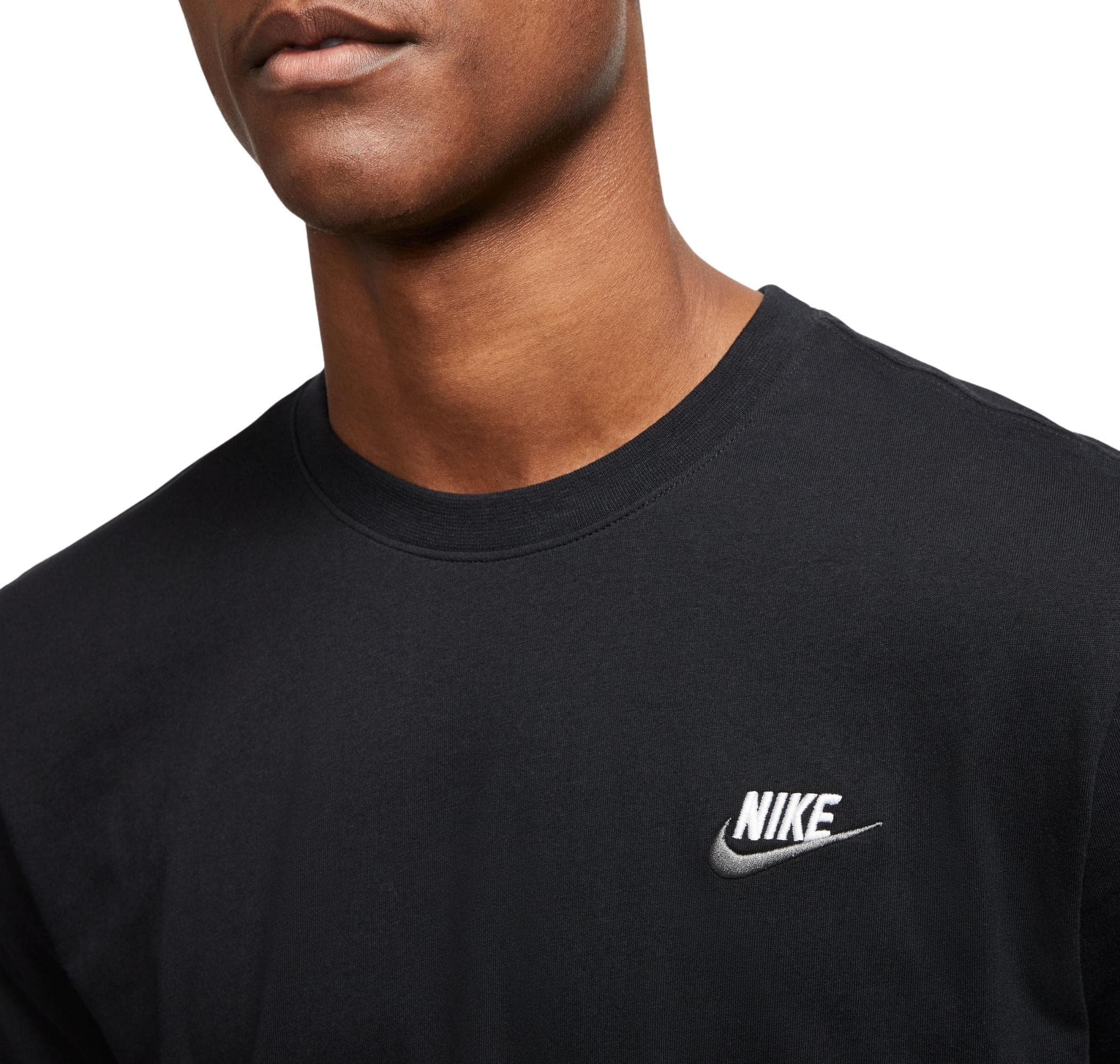 Nike Nike M Nsw Club Tee Erkek T-Shirt Siyah - 4
