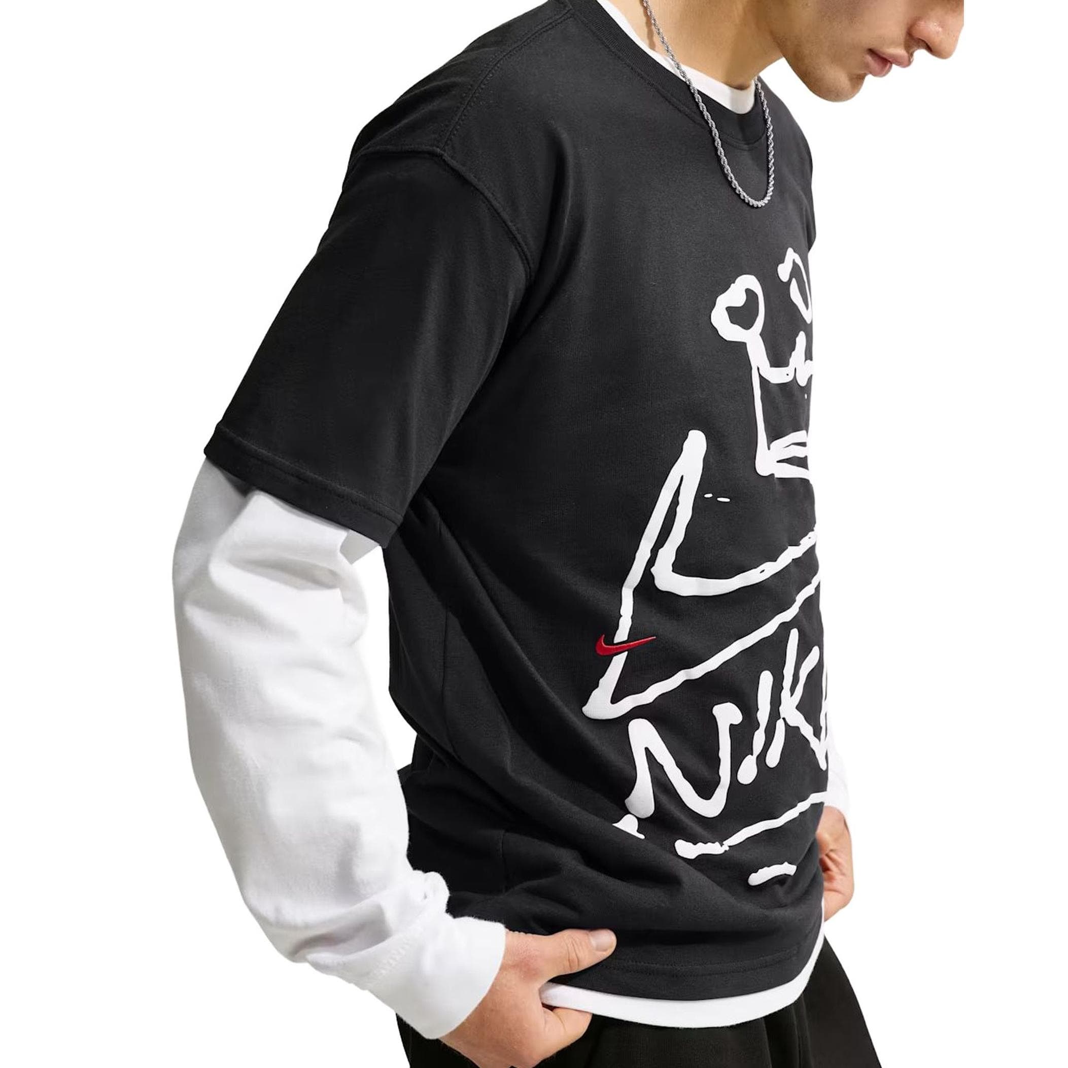 Nike Nike M Nsw Tee Lse Crown Erkek T-Shirt Siyah - 3