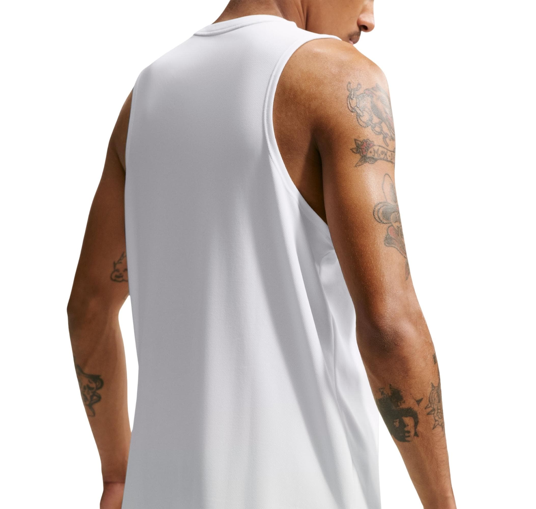 Nike Nike Miler Erkek T-Shirt Beyaz - 5