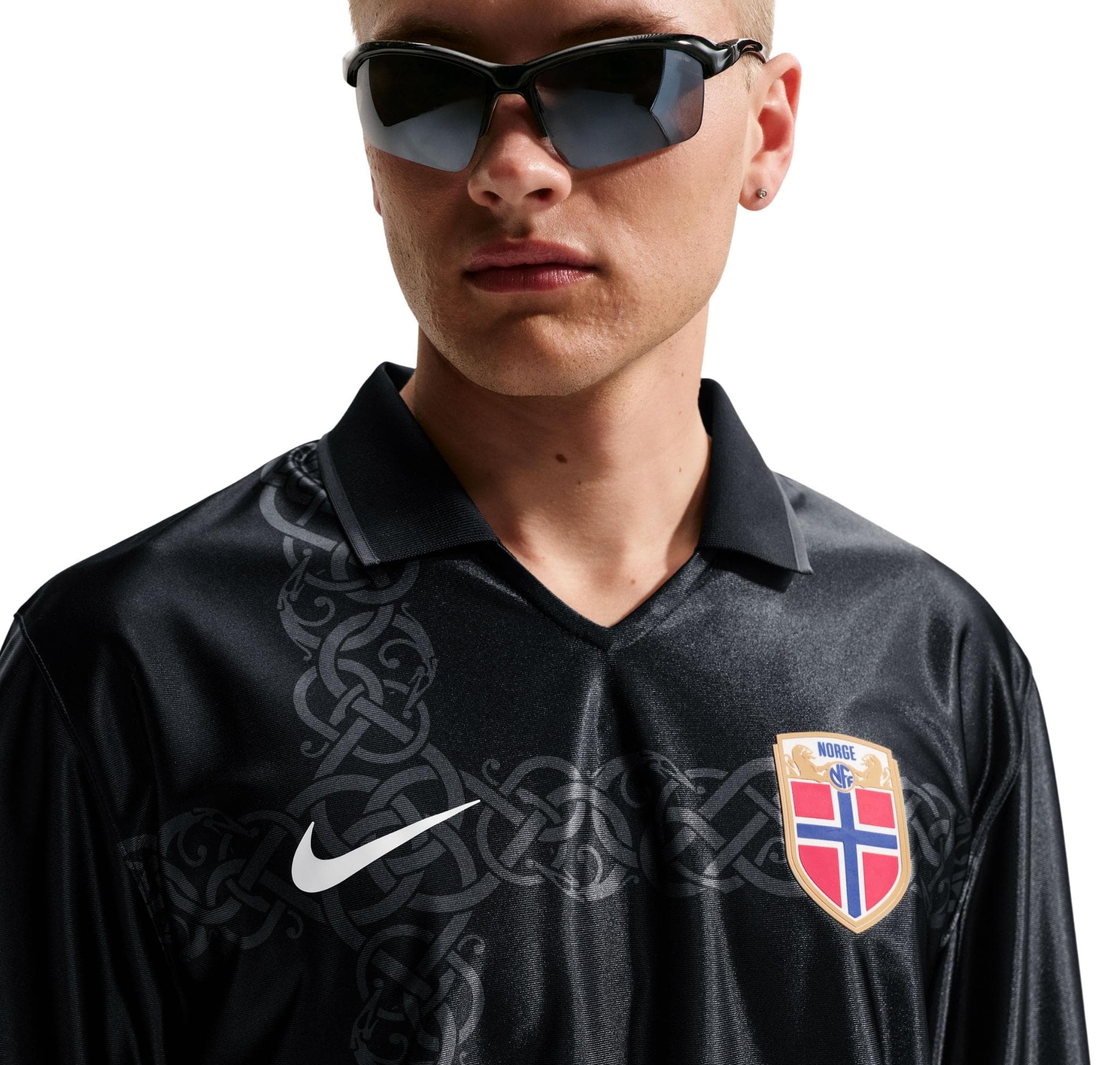 Nike Nike Norveç Energy Top Ss Erkek T-Shirt Siyah - 5