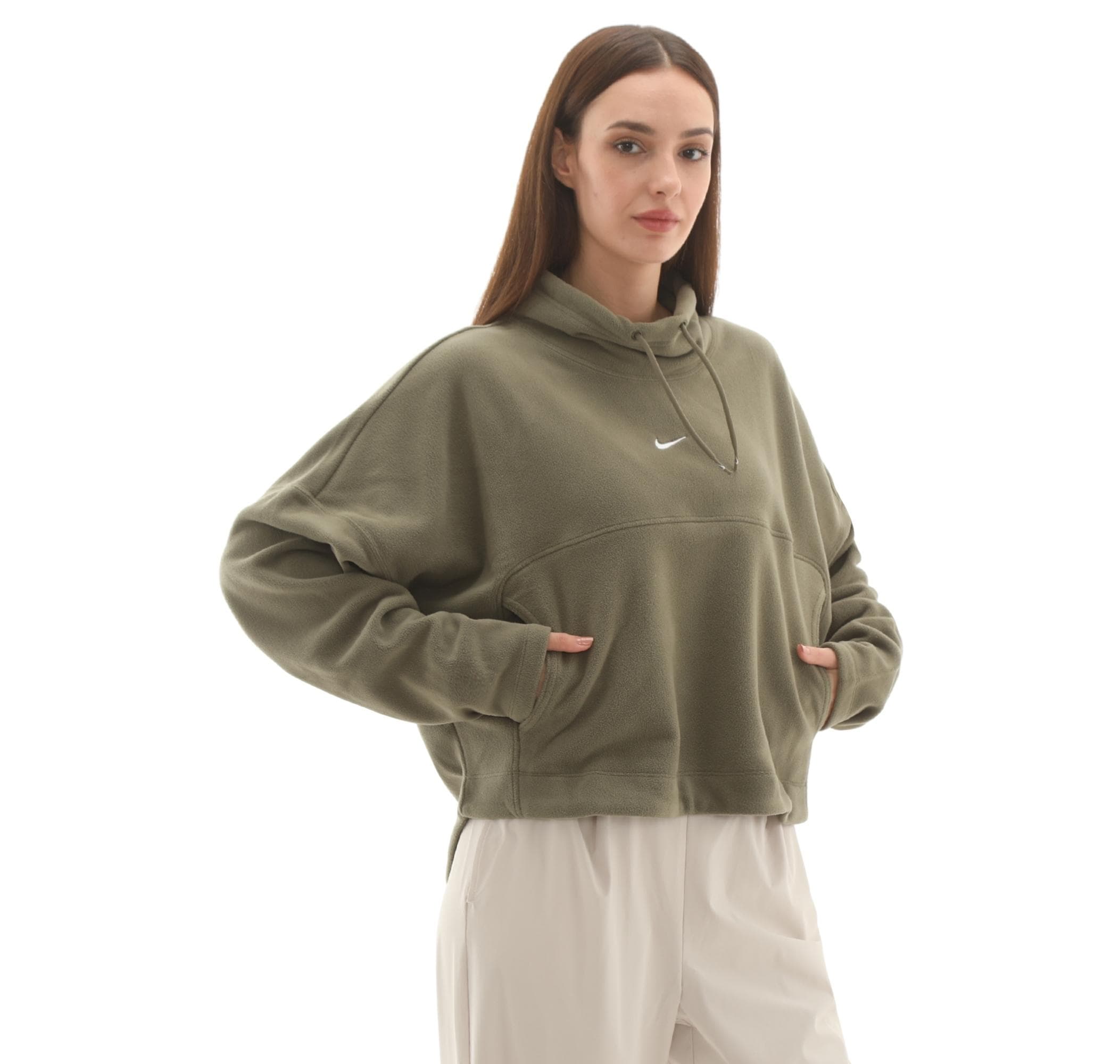Nike Nike One Kadın Sweatshirt Yeşil - 2