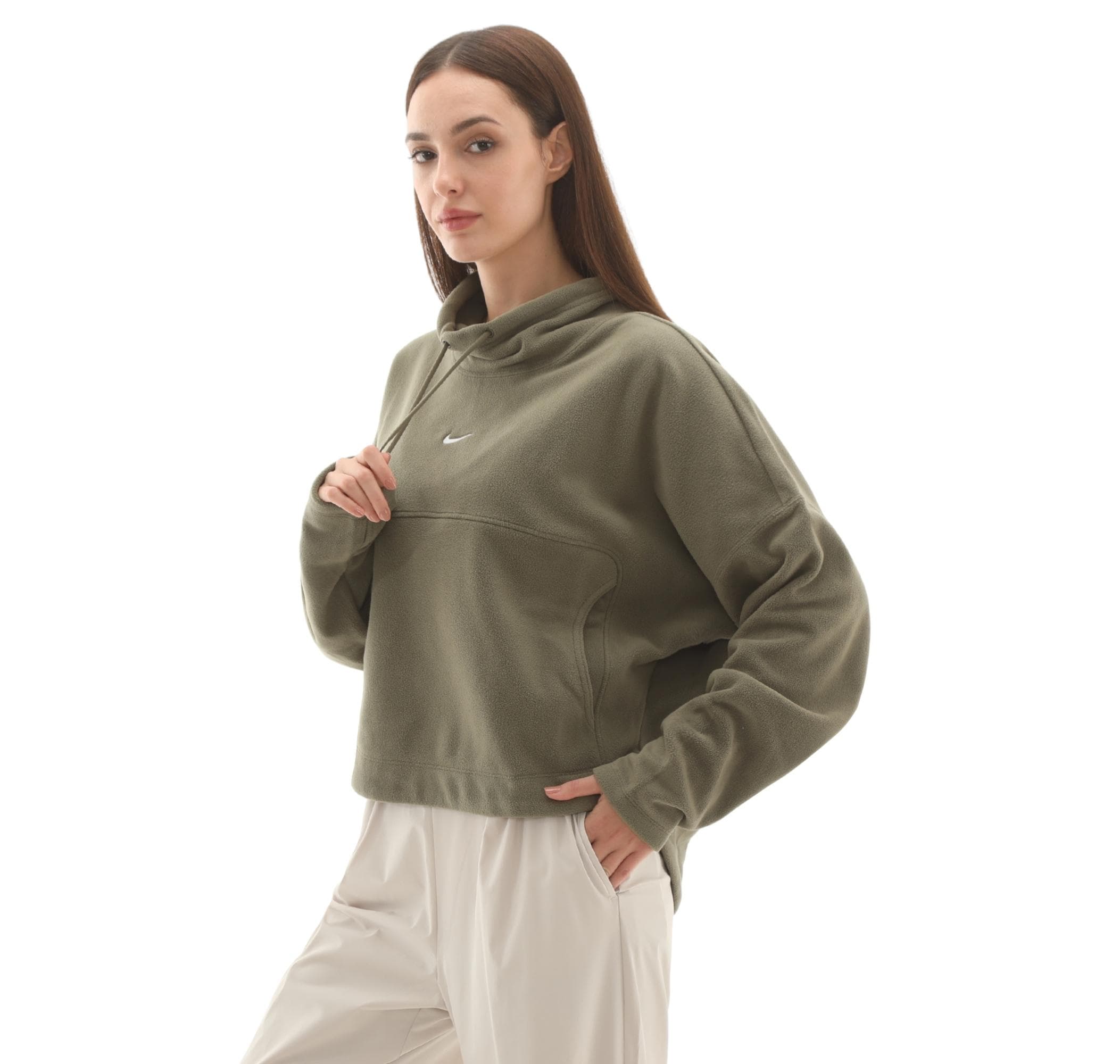 Nike Nike One Kadın Sweatshirt Yeşil - 3