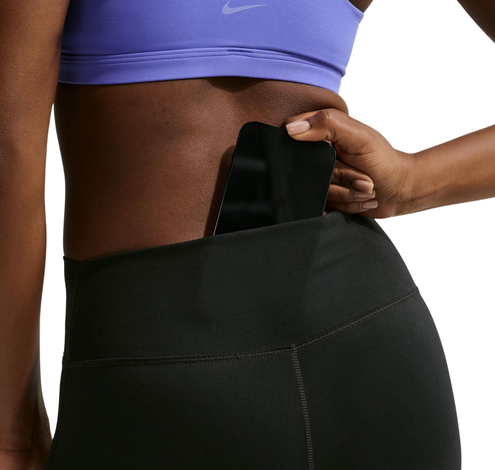 Nike Nike One Kadın Tayt Siyah - 5