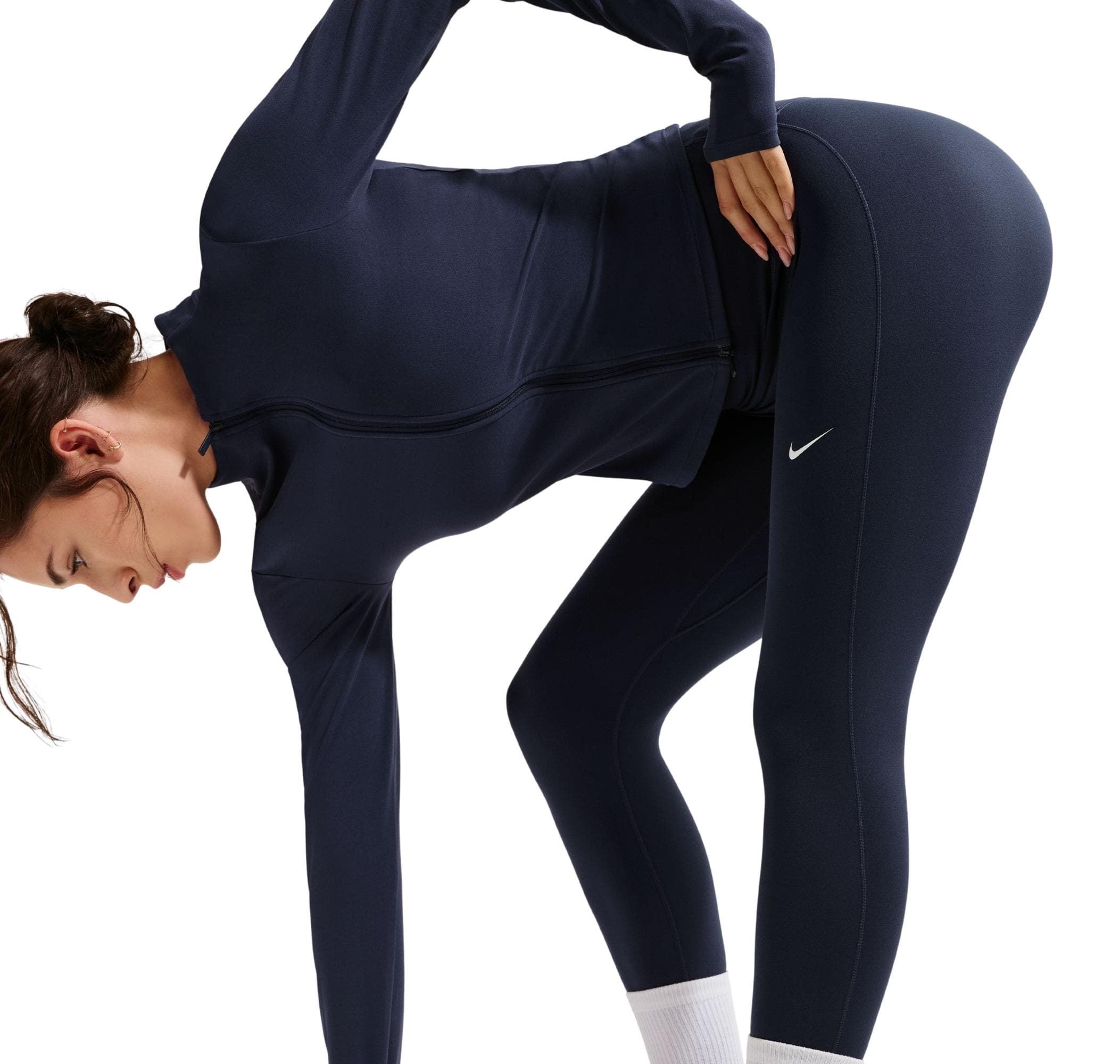 Nike Nike One Kadın Tayt Lacivert - 6