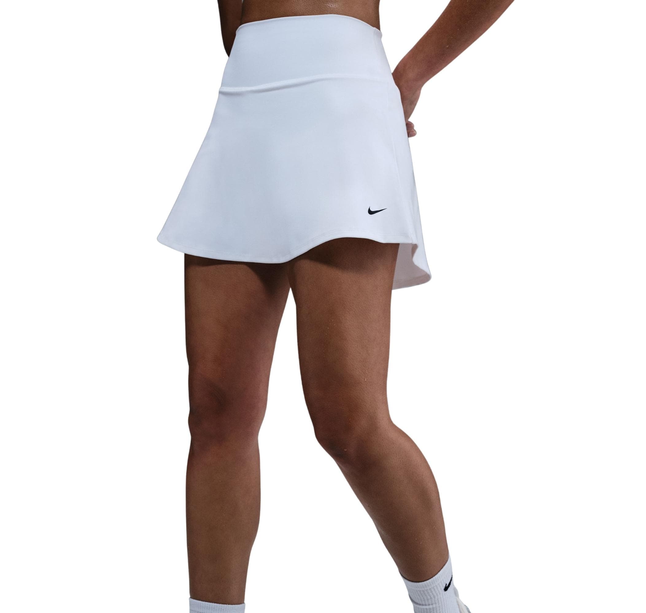 Nike Nike One Kadın Tenis Eteği Beyaz - 3