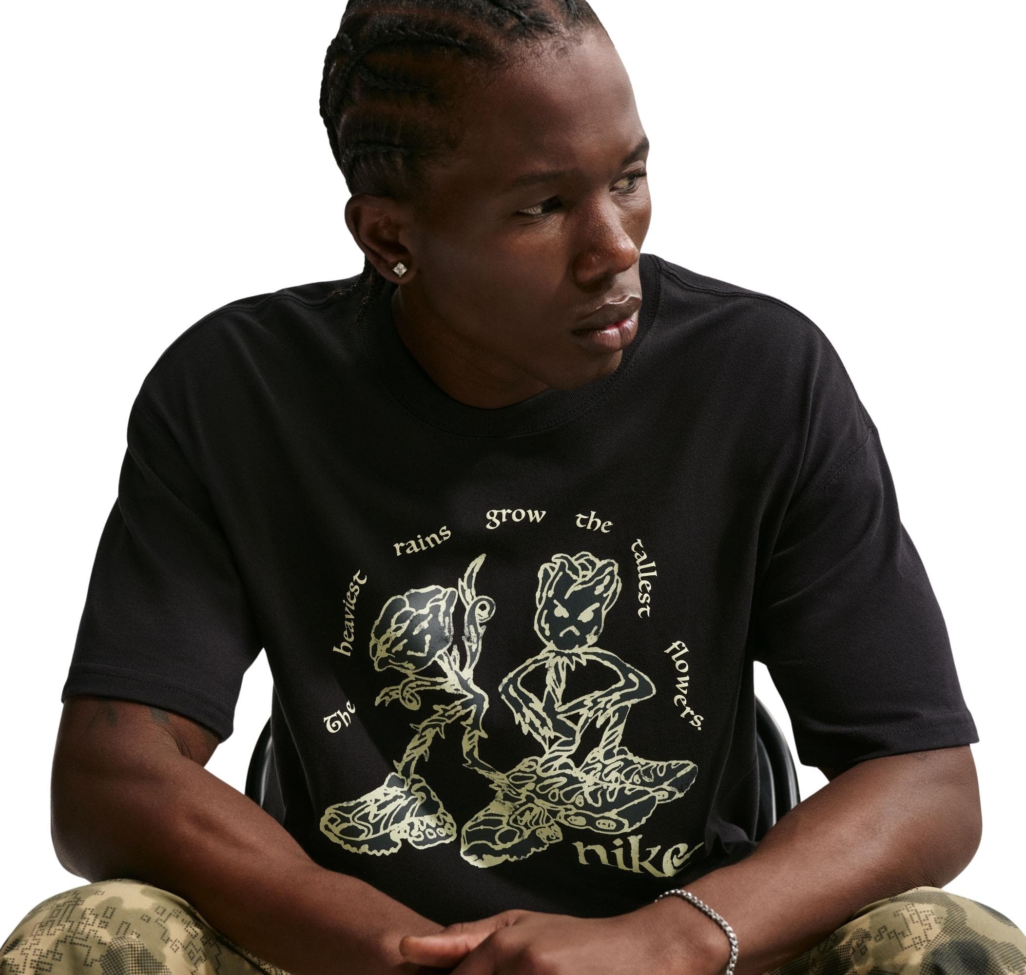 Nike Nike Sportswear Erkek T-Shirt Siyah - 5