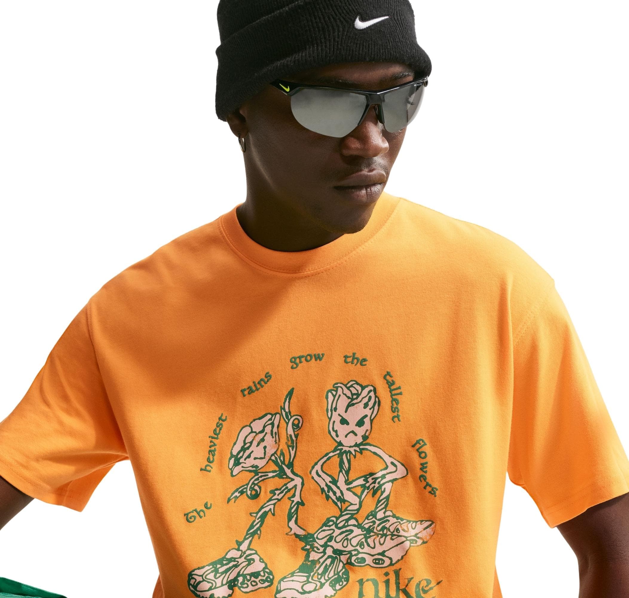 Nike Nike Sportswear Erkek T-Shirt Turuncu - 2