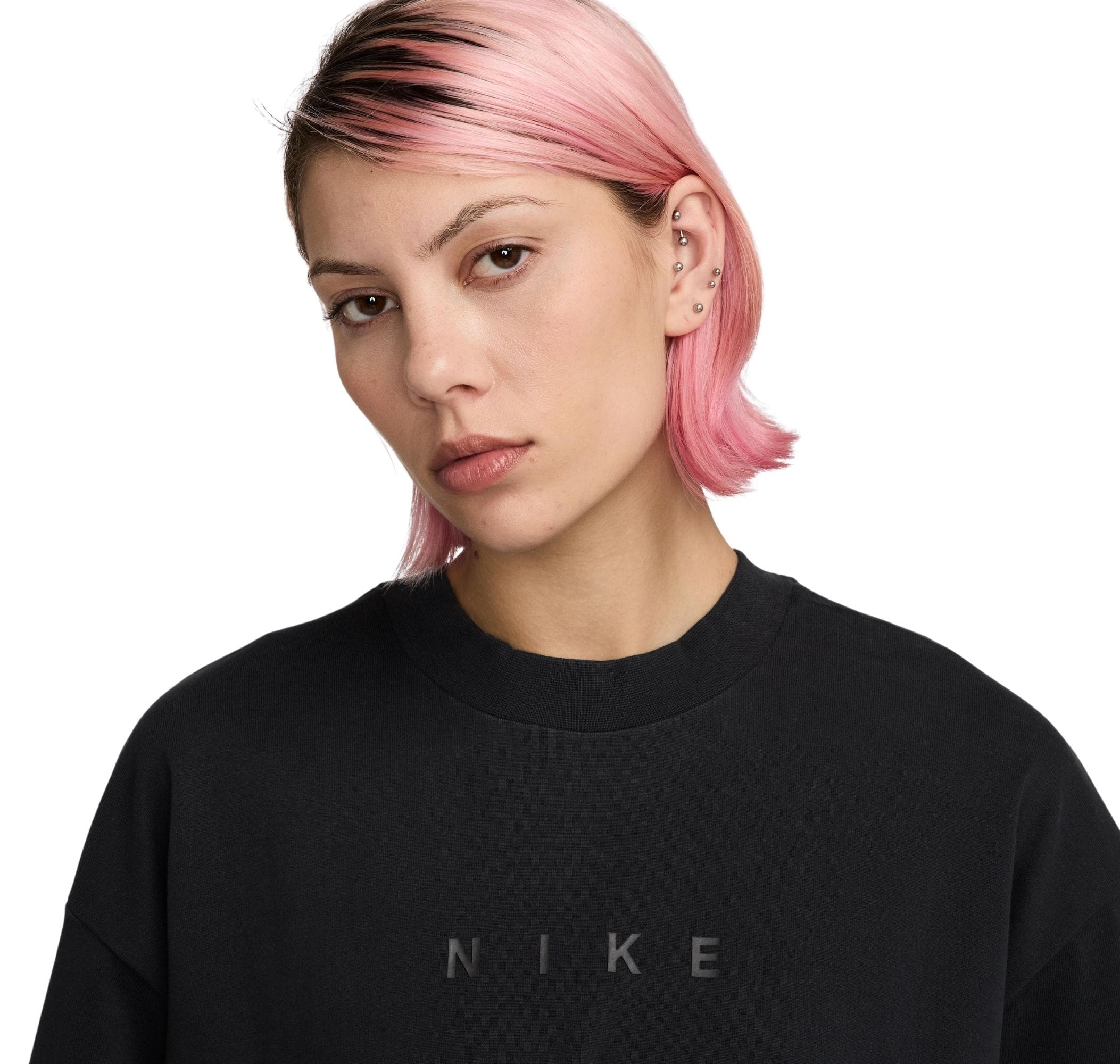 Nike Nike Sportswear Kadın T-Shirt Siyah - 3