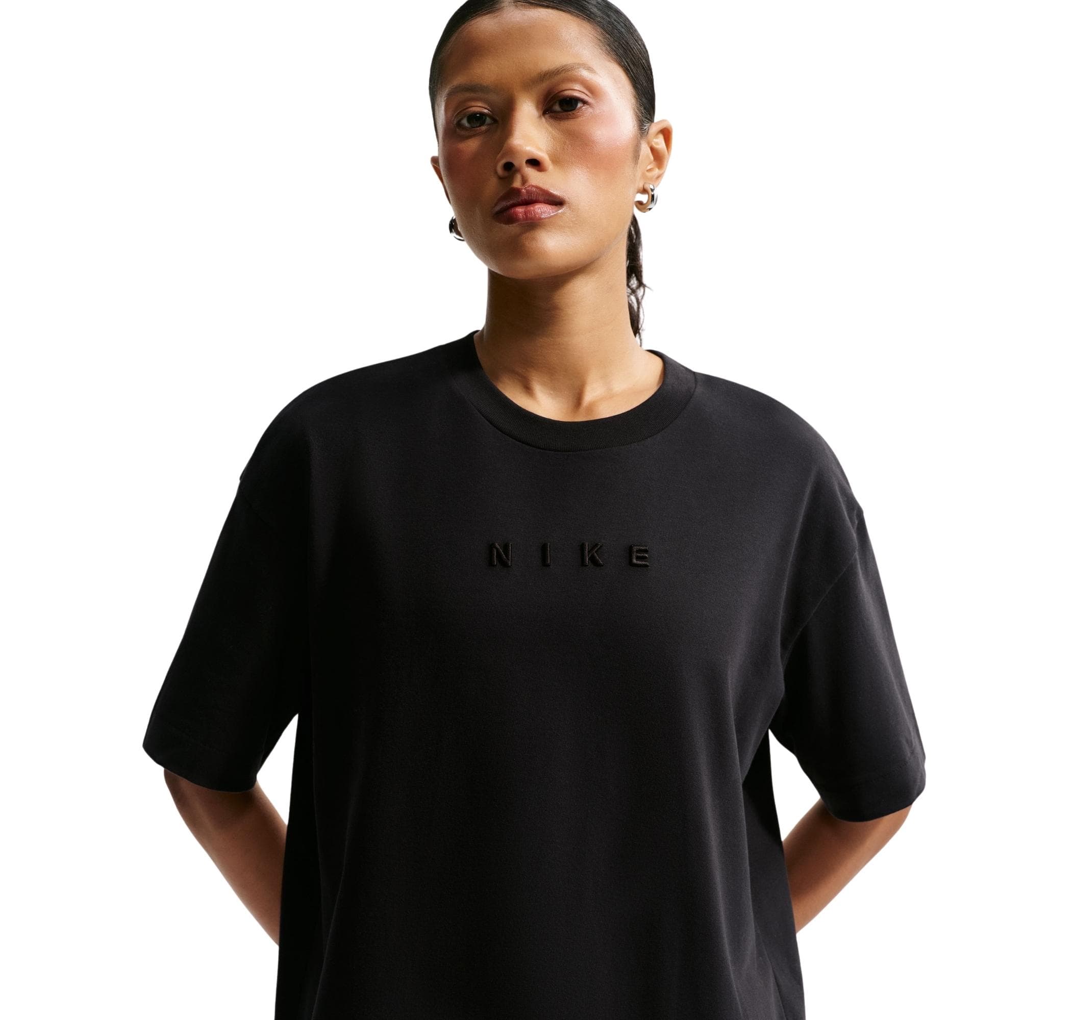 Nike Nike Sportswear Kadın T-Shirt Siyah - 4