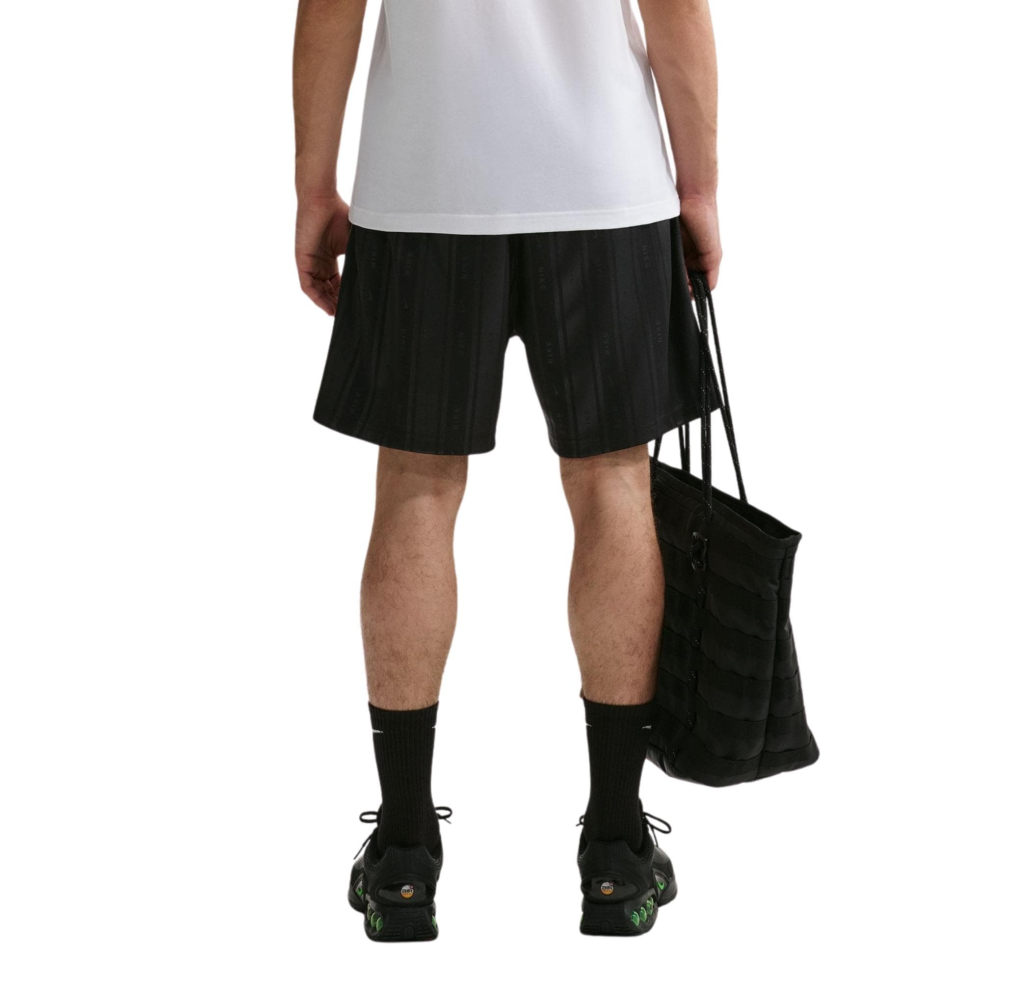 Nike Nike Sportswear Solo Swoosh Erkek Şort Ve Kapri Siyah - 2