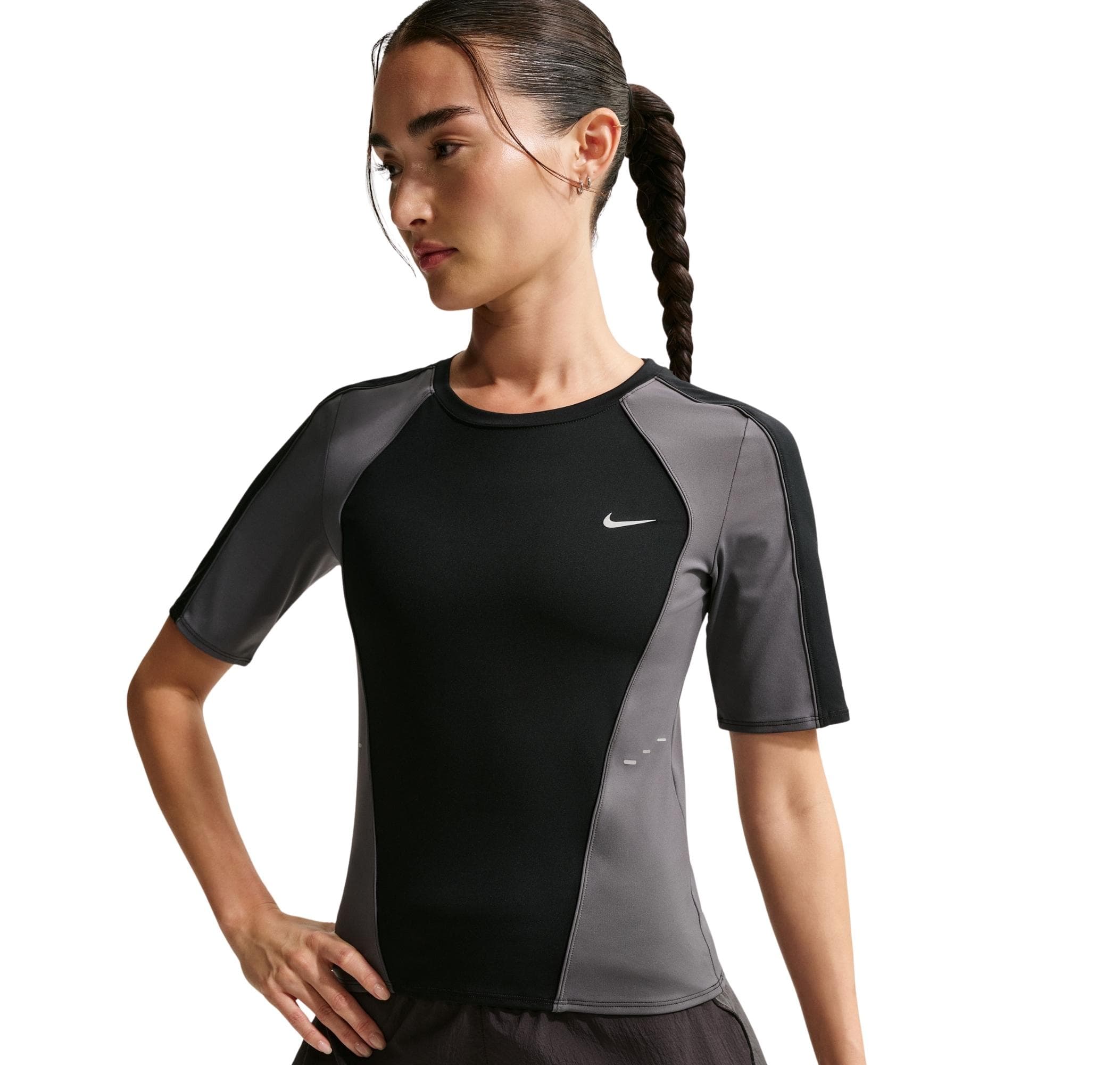 Nike Nike Swift Kadın T-Shirt Siyah - 2