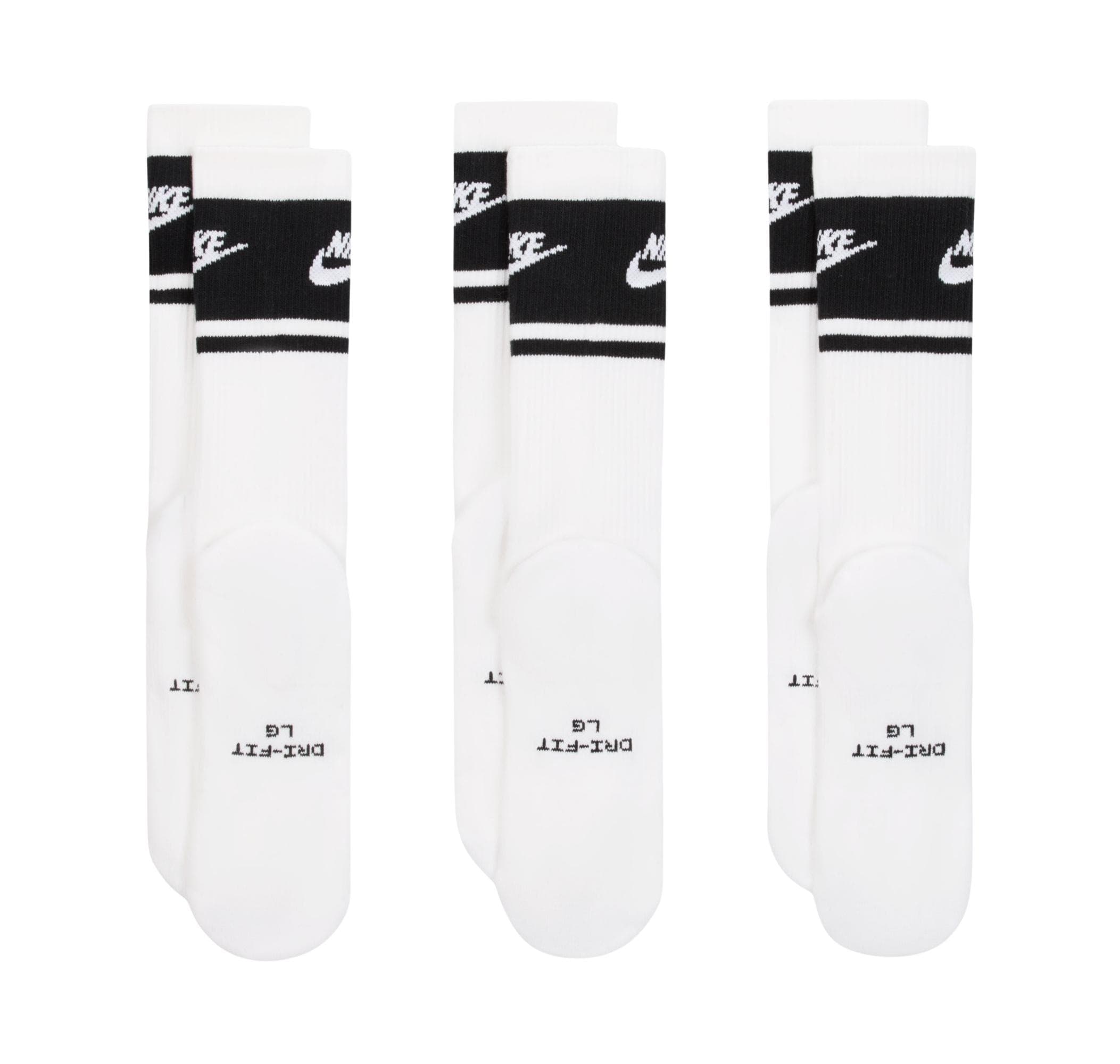 Nike Nike U Nk Ed Elvd Crw 3P Fta St-144 Çorap Beyaz - 2