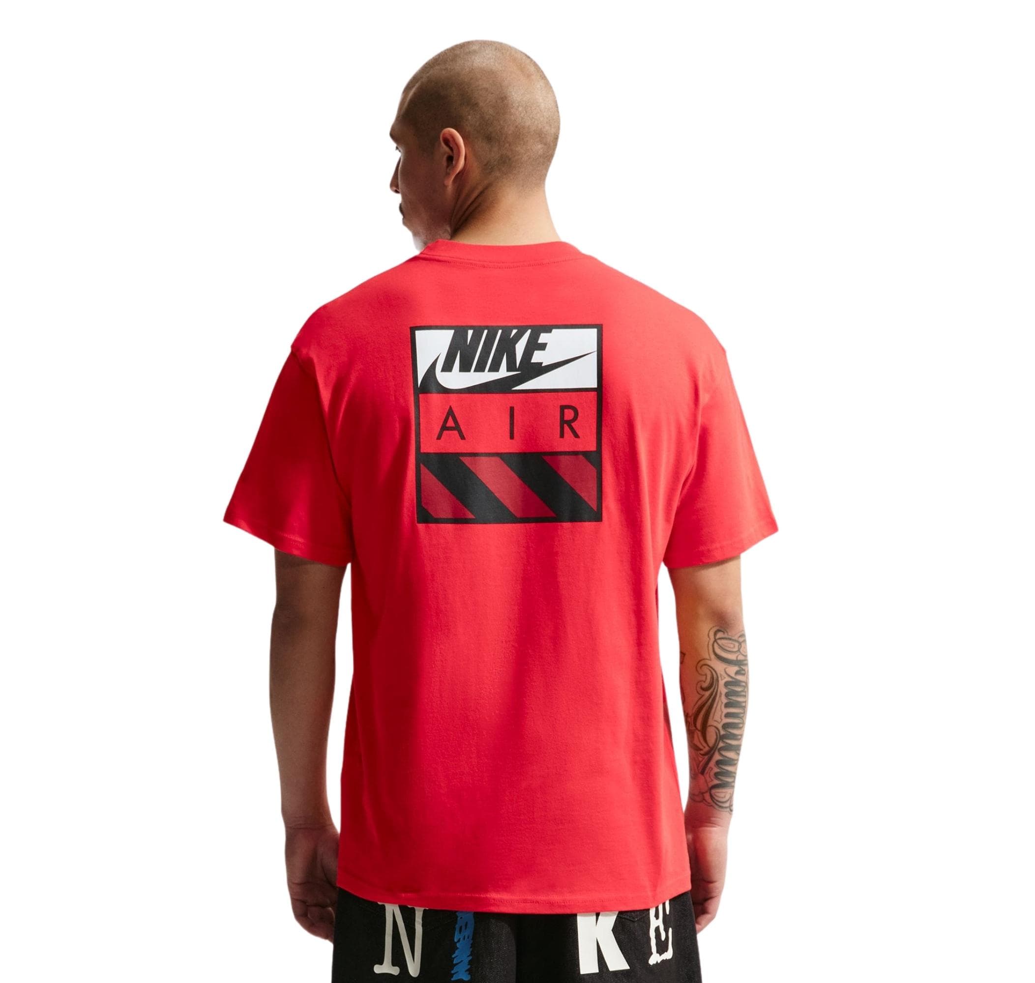 Nike Nike U Nsw Tee Lse Aır Box Erkek T-Shirt Kırmızı - 2