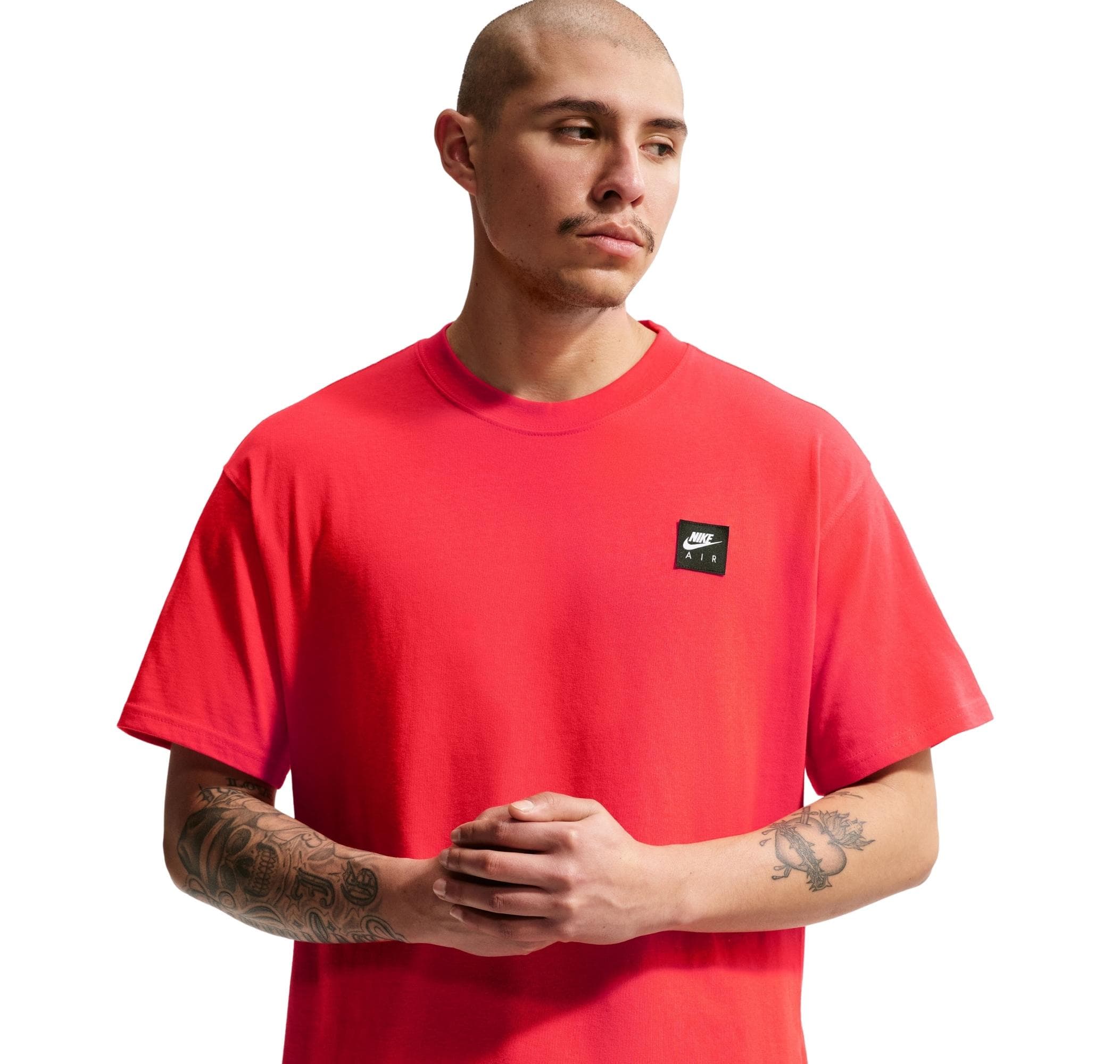 Nike Nike U Nsw Tee Lse Aır Box Erkek T-Shirt Kırmızı - 3