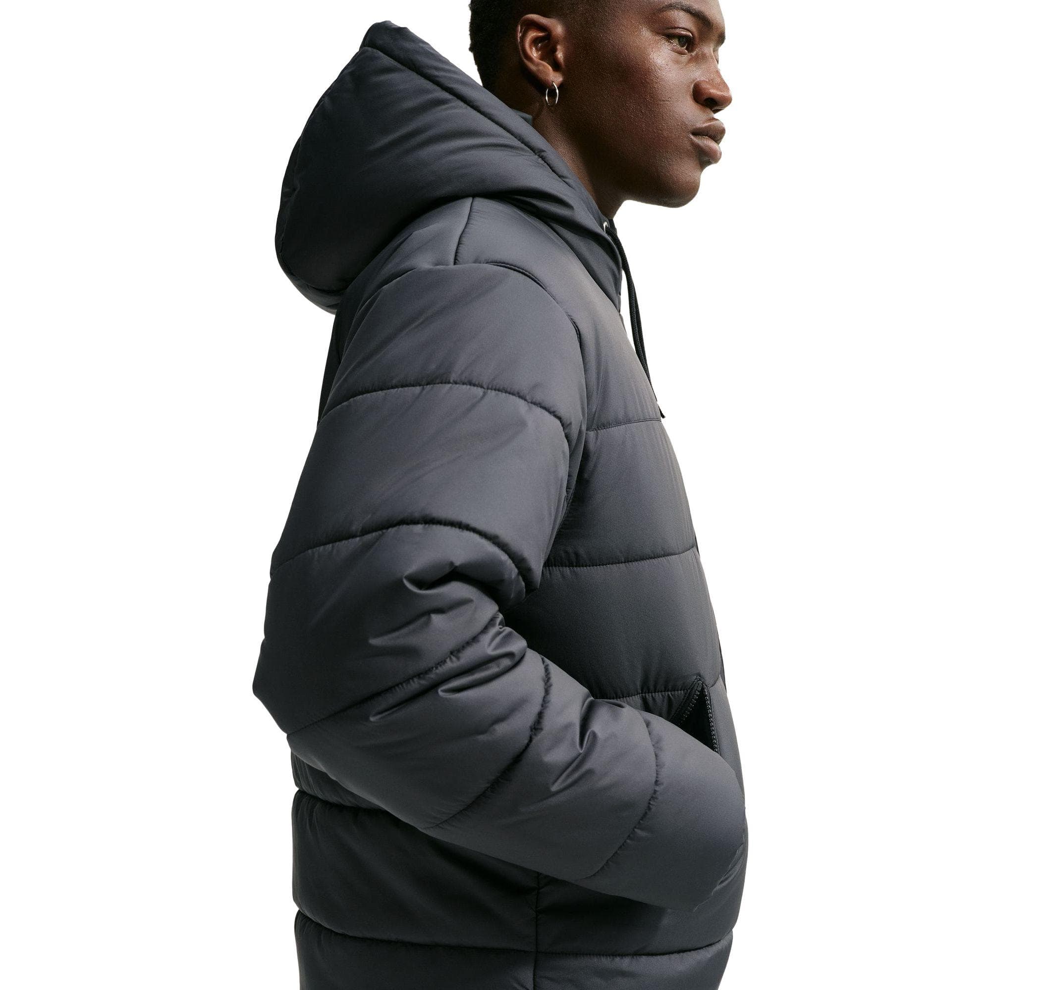 Nike Nike Varsıty Erkek Mont Siyah - 4