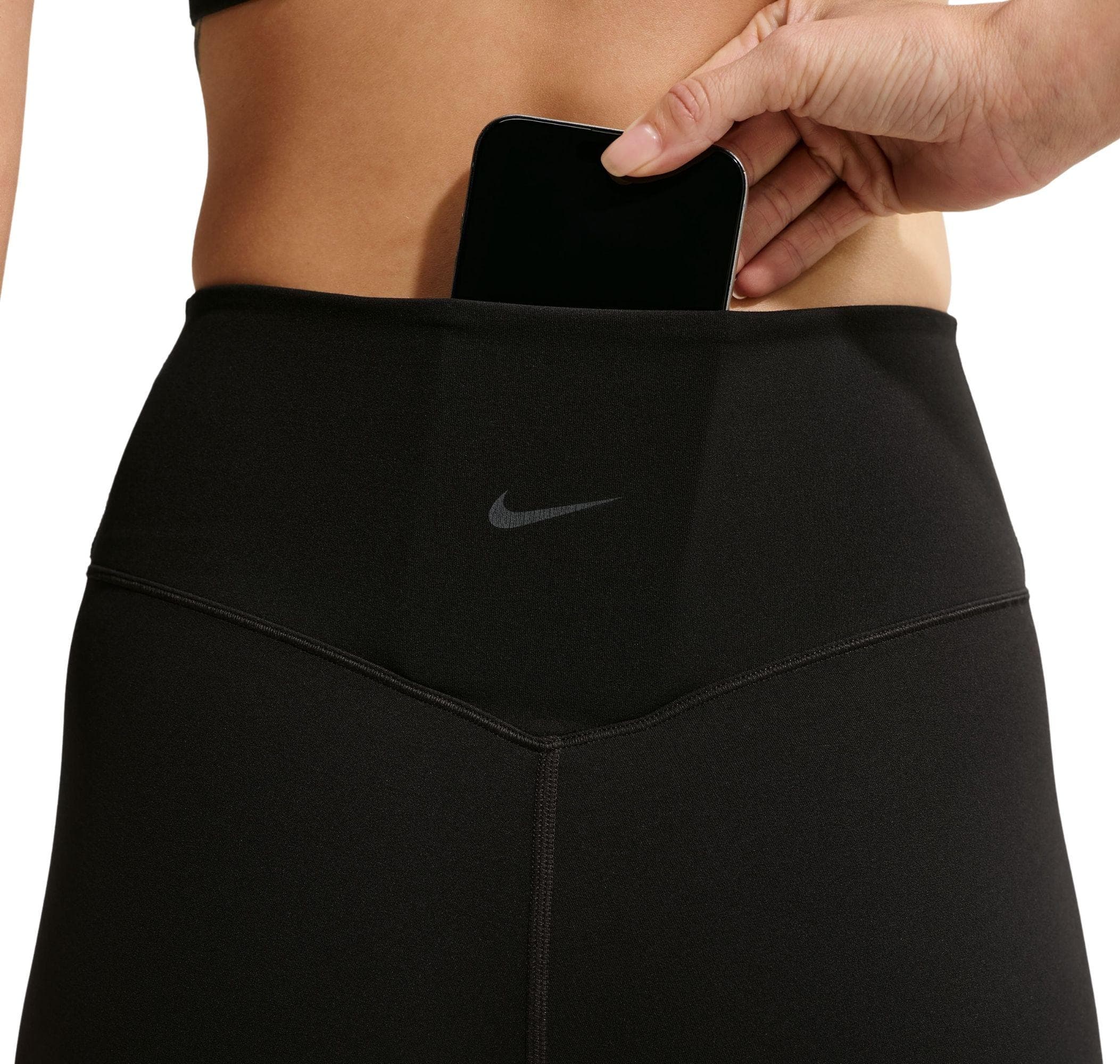 Nike Nike Zenvy Kadın Tayt Siyah - 6