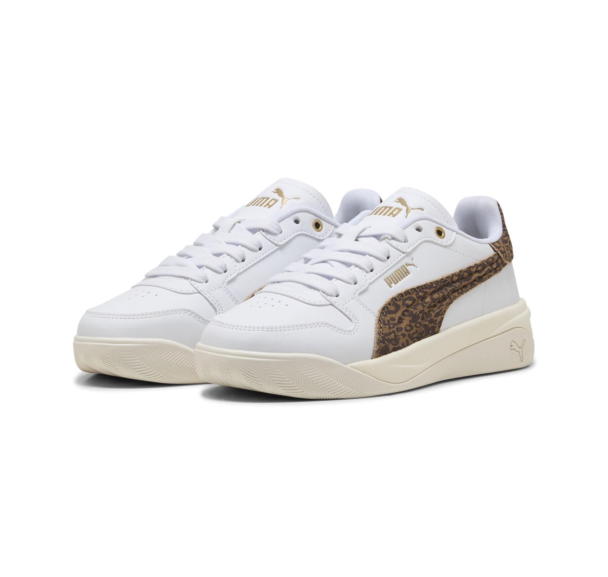 Puma Puma Court Bae Feline Kadın Spor Ayakkabı Beyaz - 2