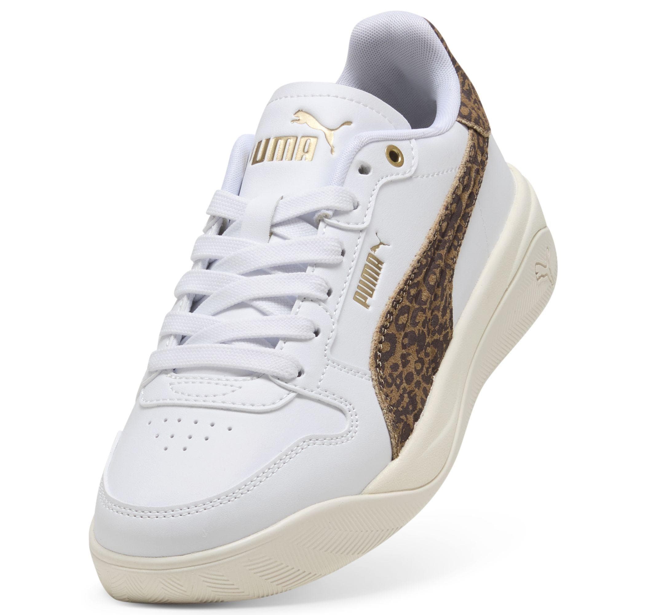 Puma Puma Court Bae Feline Kadın Spor Ayakkabı Beyaz - 5