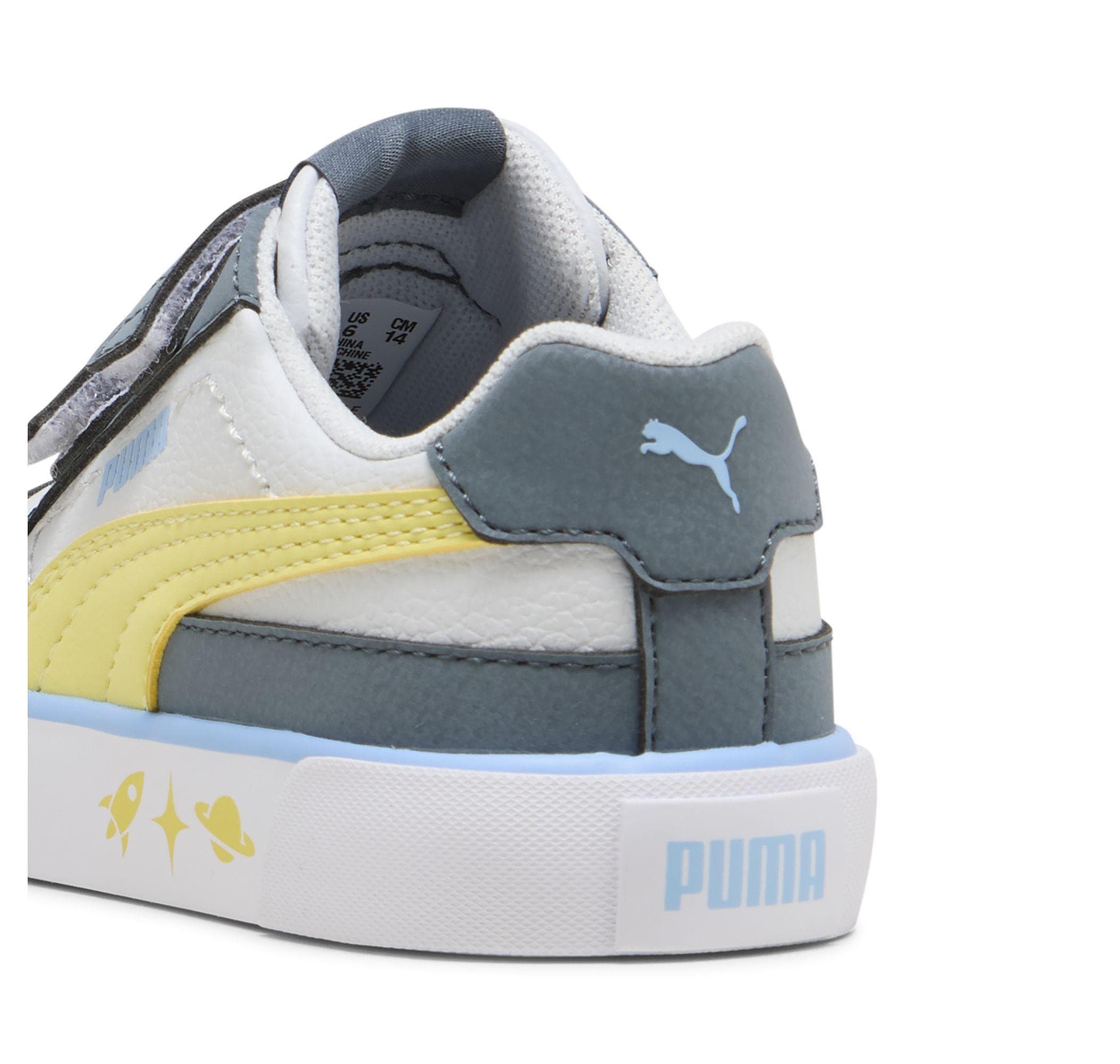 Puma Puma Court Classic Vulc Inf Bebek Spor Ayakkabı Beyaz - 5