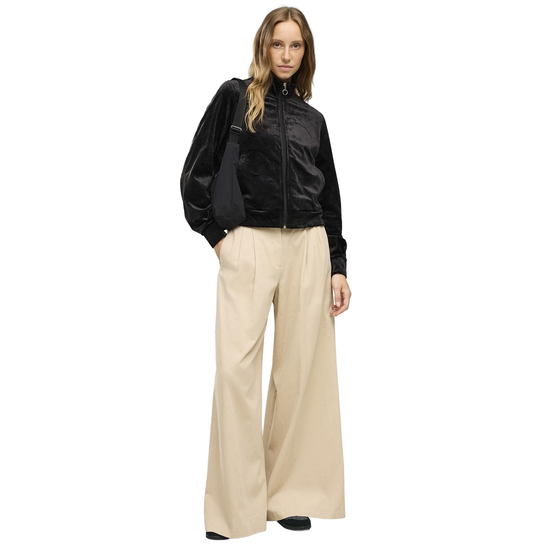 Puma Puma Ess Elevated Velour Jacket Kadın - 2