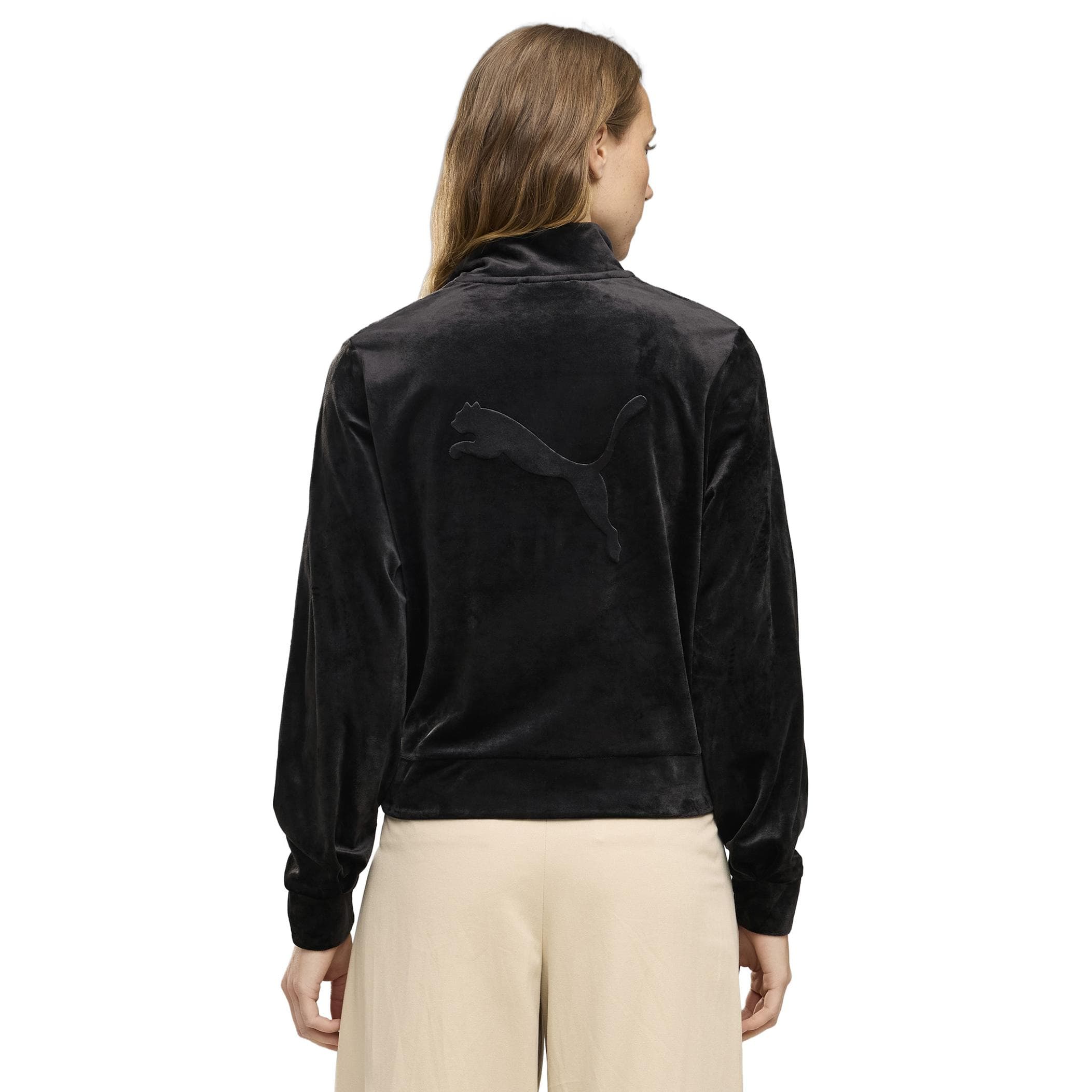 Puma Puma Ess Elevated Velour Jacket Kadın - 3