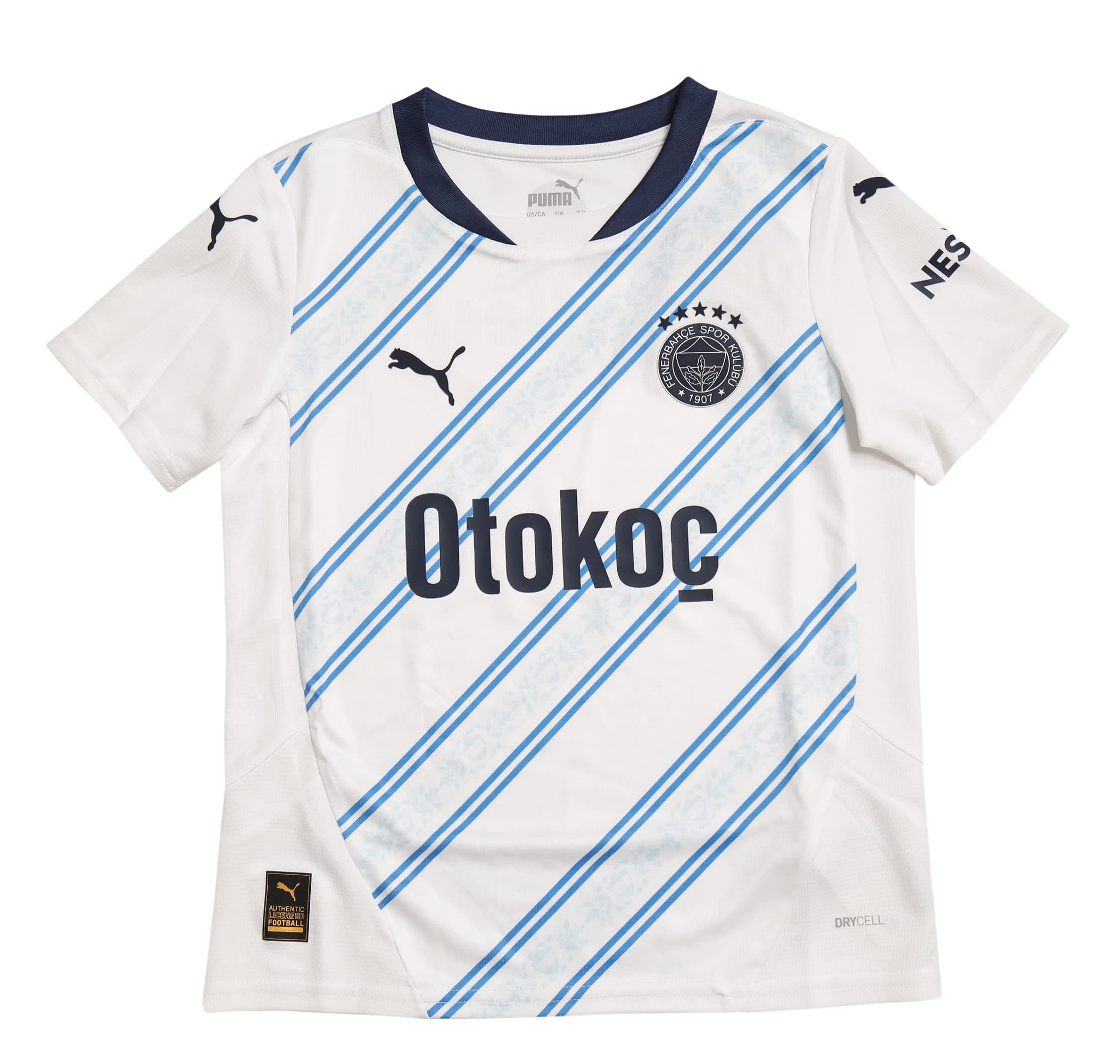 Fenerbahçe Puma Fsk Away Jersey Replica Jr Çocuk Forması Beyaz