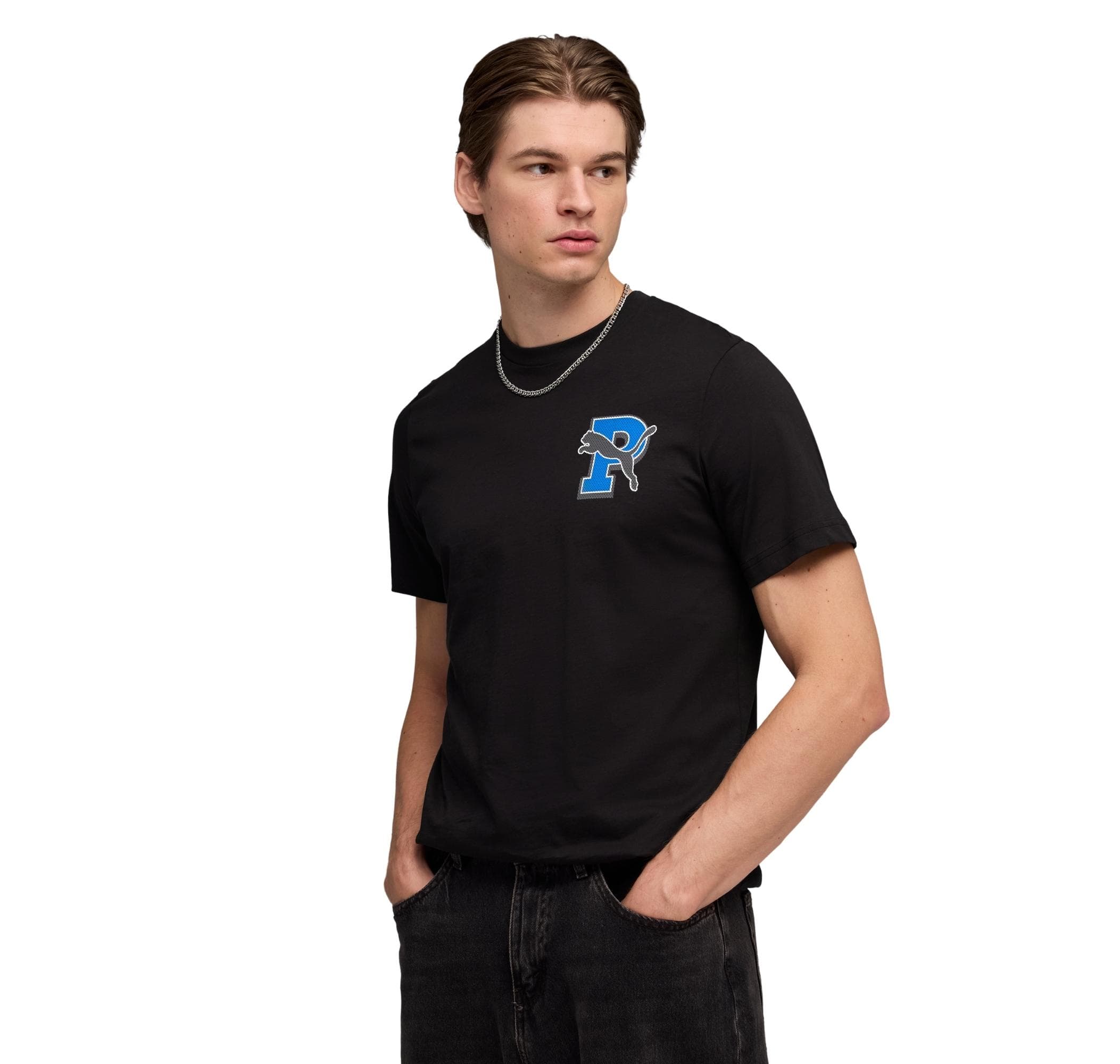 Puma Puma Graphıc Tee Erkek T-Shirt Siyah - 2