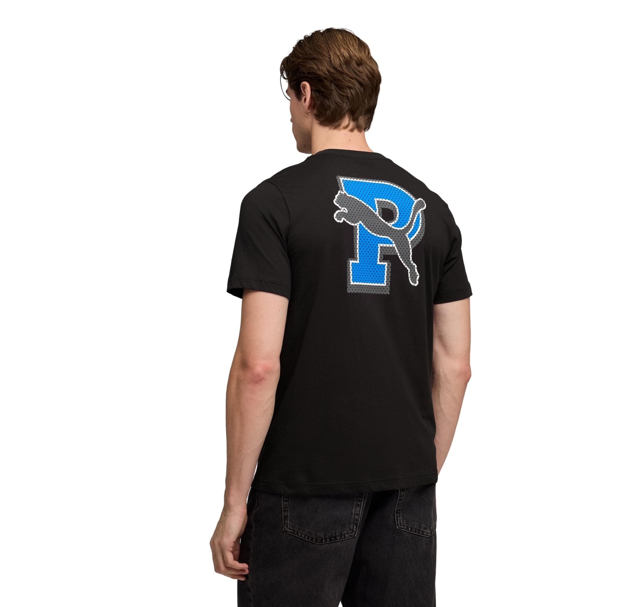 Puma Puma Graphıc Tee Erkek T-Shirt Siyah - 3