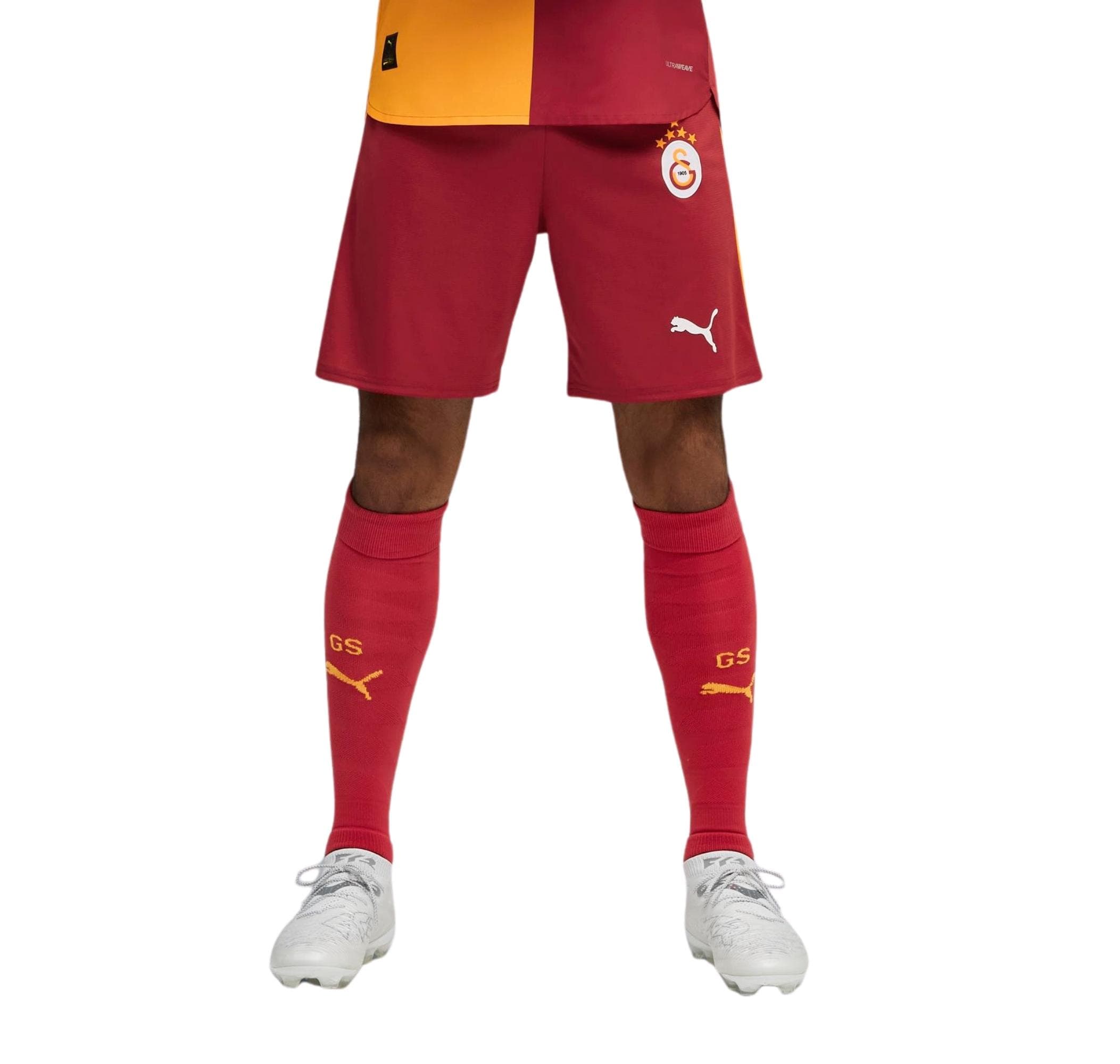 Galatasaray Puma Gsk Galatasaray 25-26 İç Saha Erkek Şort Ve Kapri Sarı