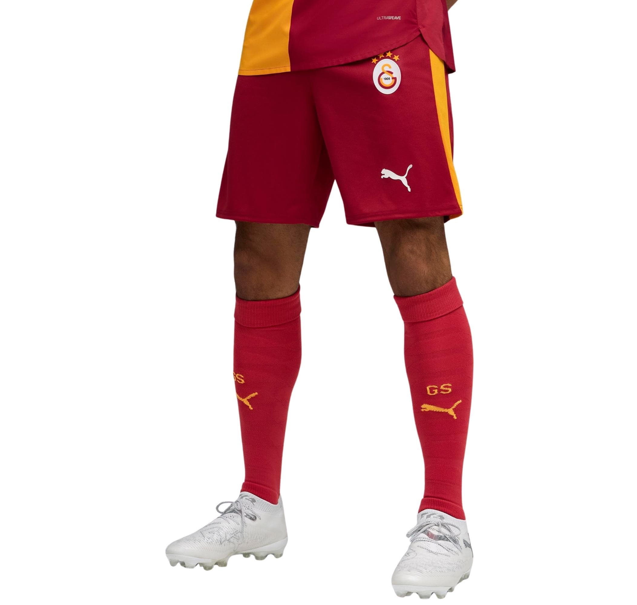 Galatasaray Puma Gsk Galatasaray 25-26 İç Saha Erkek Şort Ve Kapri Sarı - 2