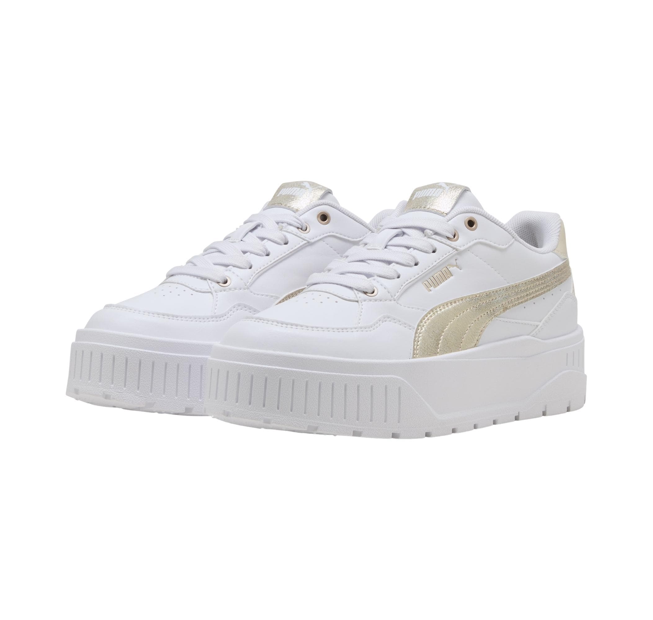 Puma Puma Karmen Iı Idol Metallic Kadın Spor Ayakkabı Beyaz - 2