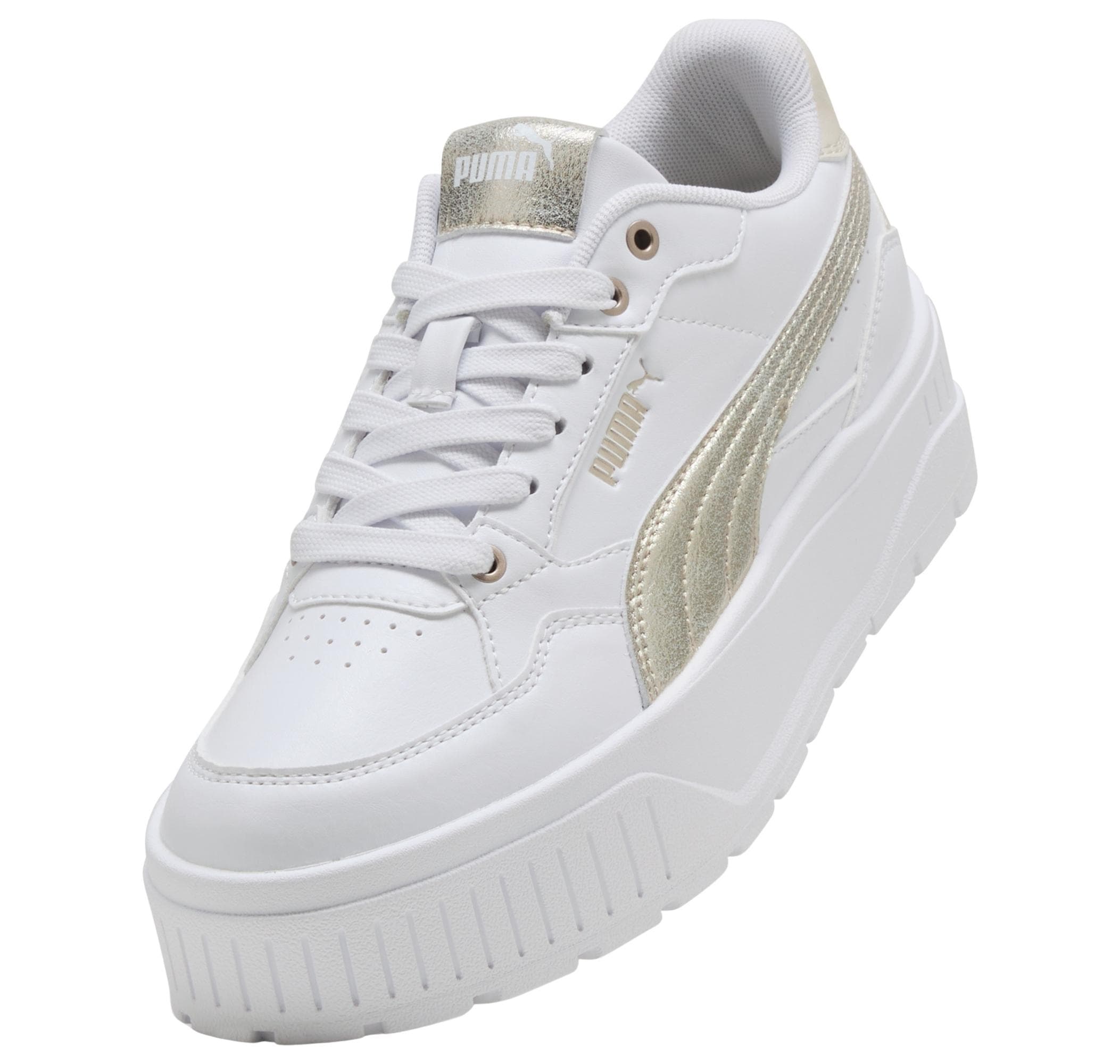 Puma Puma Karmen Iı Idol Metallic Kadın Spor Ayakkabı Beyaz - 3