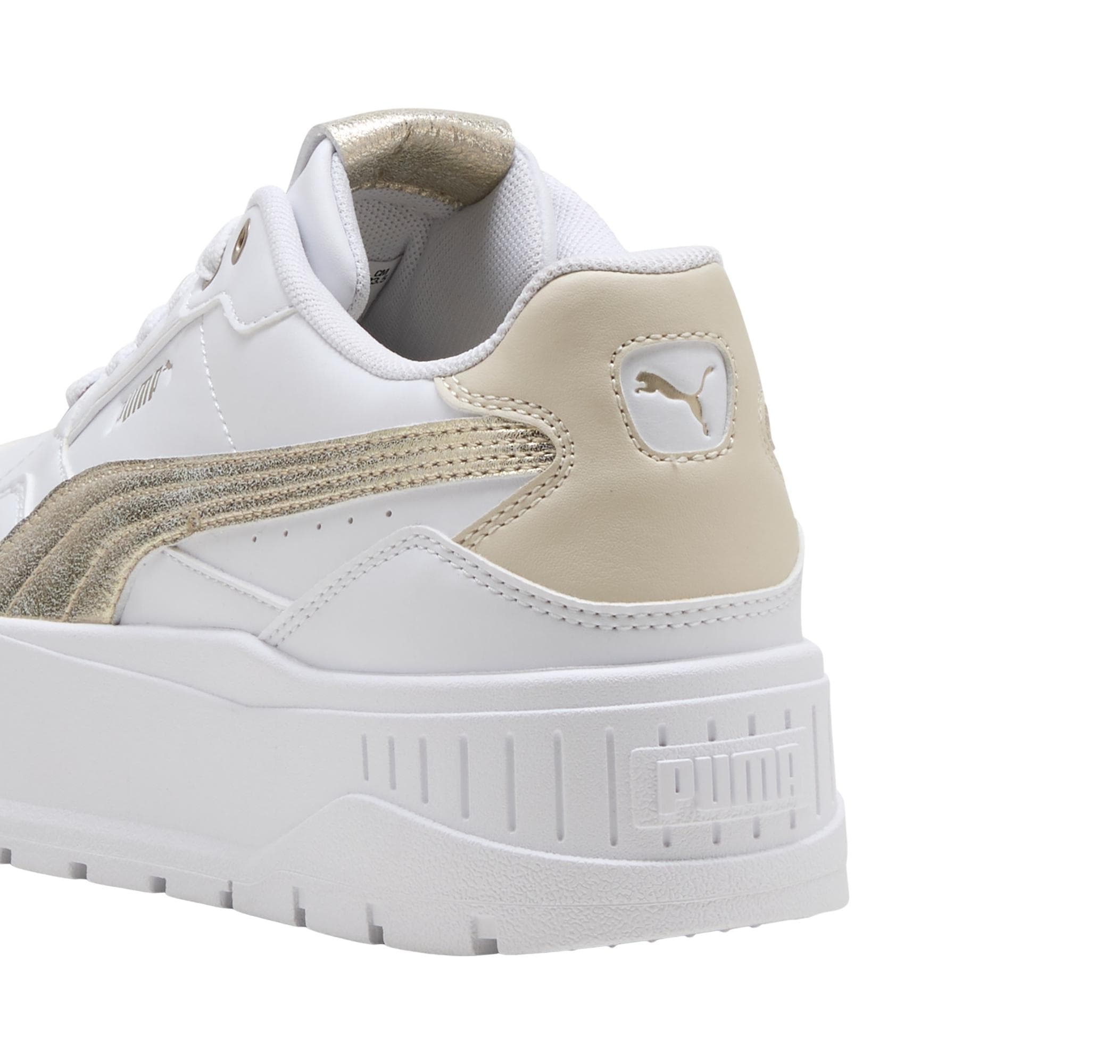 Puma Puma Karmen Iı Idol Metallic Kadın Spor Ayakkabı Beyaz - 5